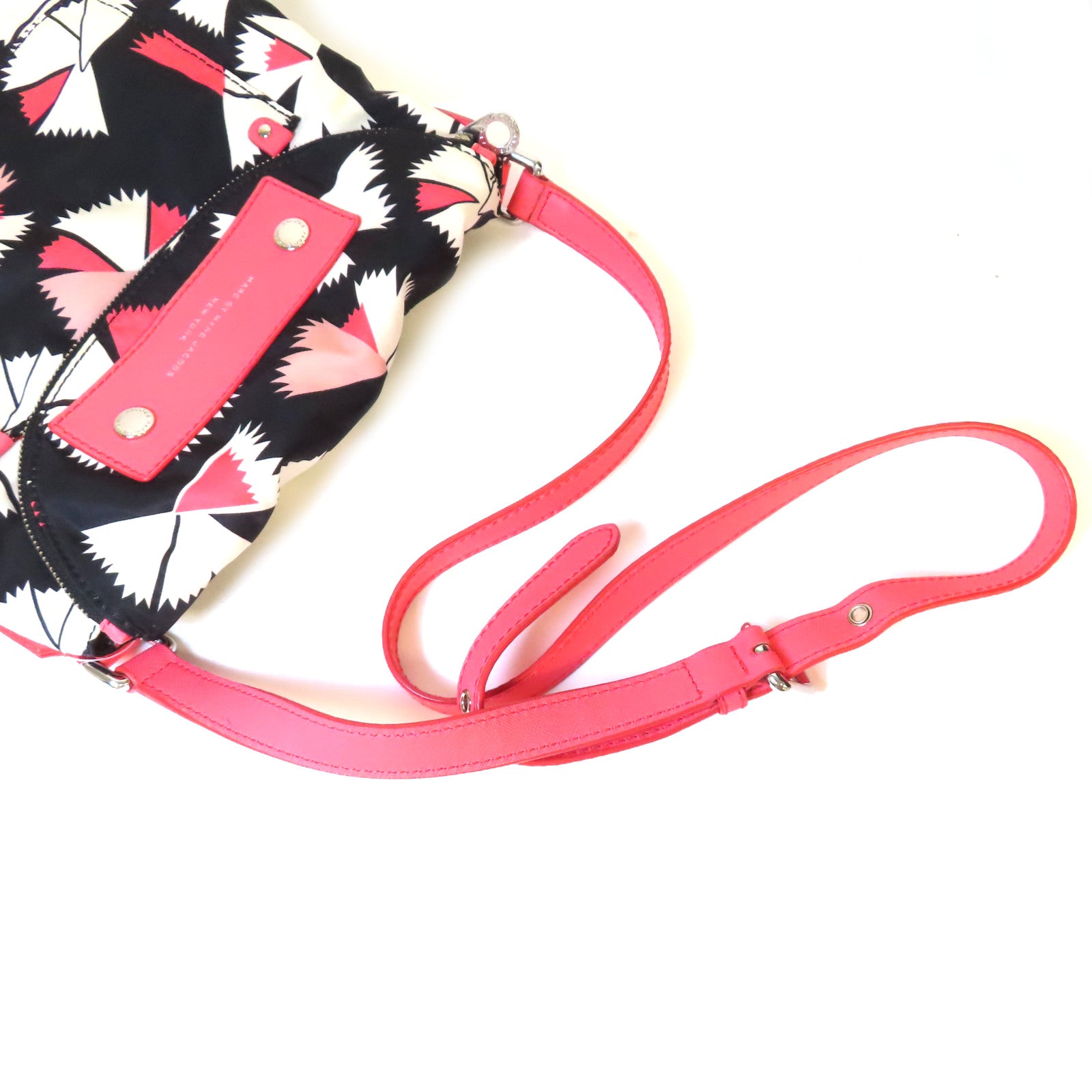 MARC BY MARC JACOBS 【激減優惠】尼龍Shoulder Bag黑色/白色/粉紅色