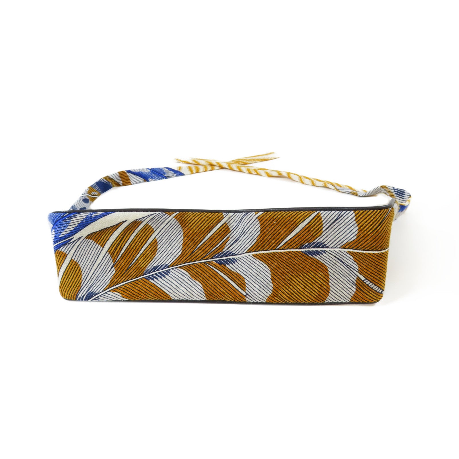 HERMES 【激減優惠】羊絨/絲質Waist Belt腰帶橙色/藍色/白色
