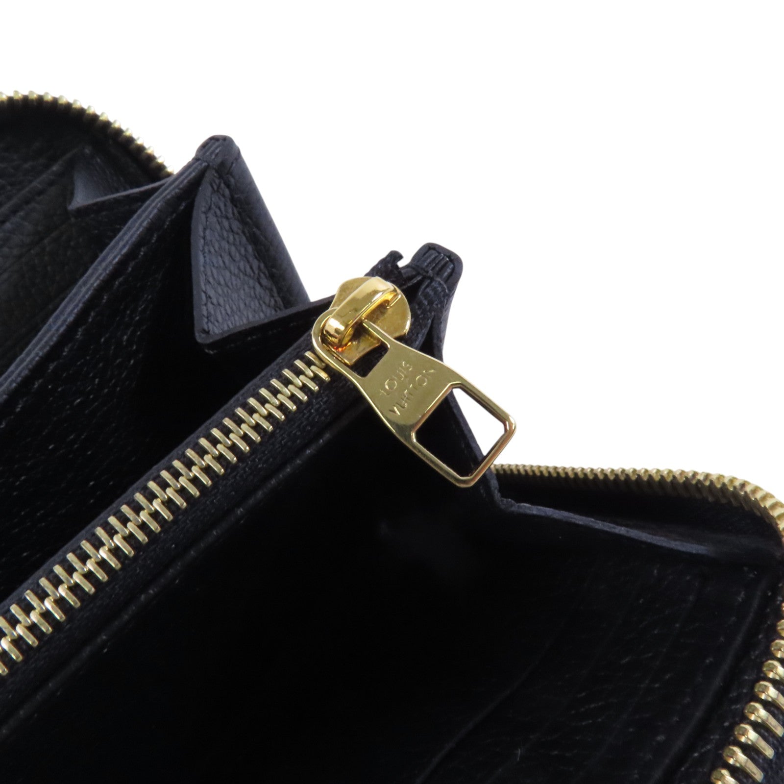 LOUIS VUITTON Monogram Empreinte Zippy Long Wallet金扣拉鏈長錢包