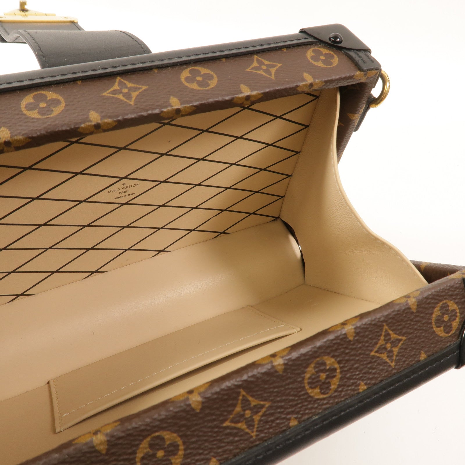 LOUIS VUITTON Monogram Petite Malle肩背袋