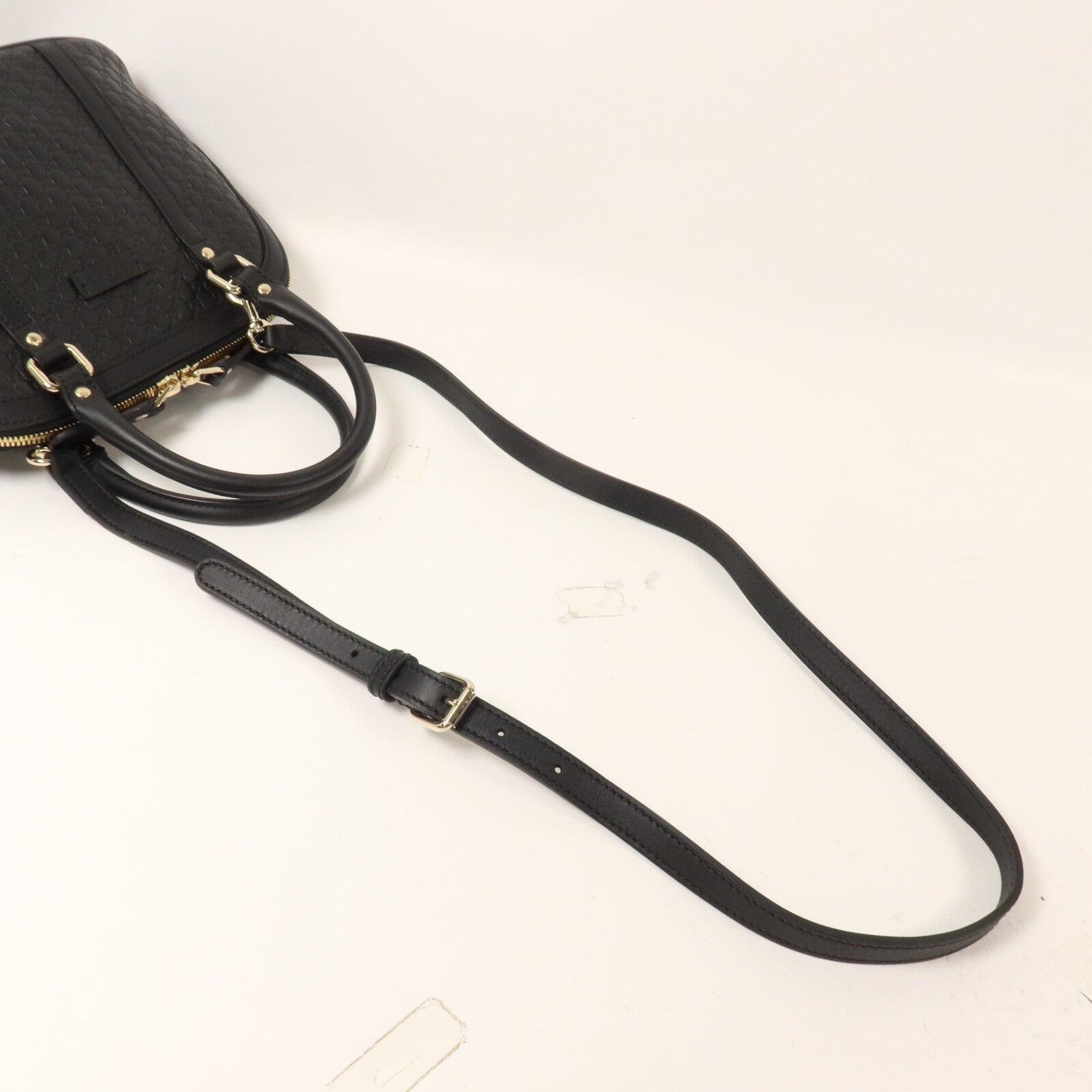 GUCCI 牛皮皮革Micro Guccissima手挽肩背兩用袋