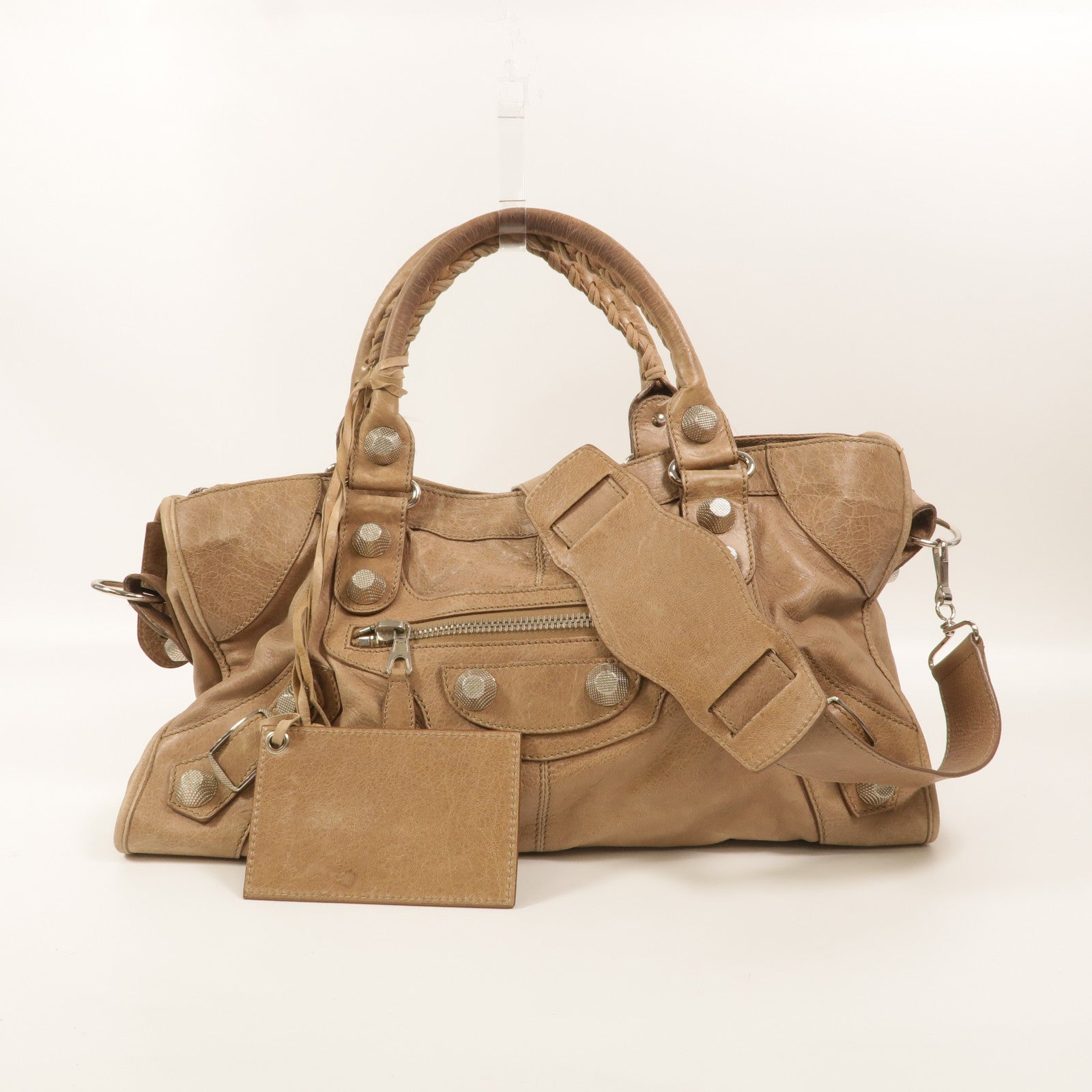 BALENCIAGA 牛皮皮革Giant Part Time手挽肩背兩用袋