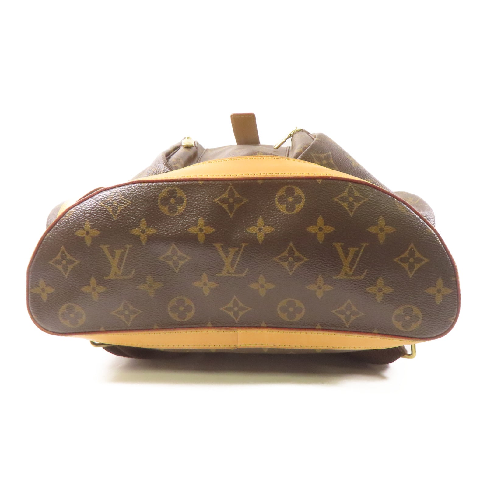 LOUIS VUITTON Monogram Sac Bosphore金扣背包啡色