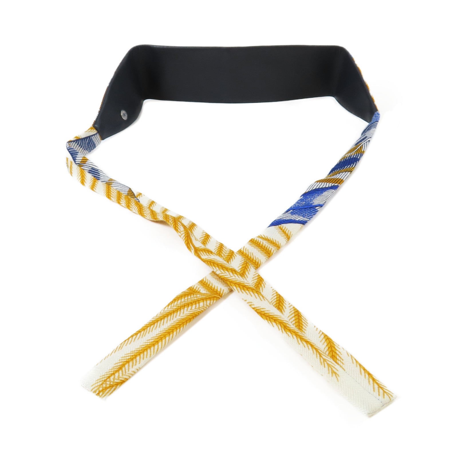 HERMES 【激減優惠】羊絨/絲質Waist Belt腰帶橙色/藍色/白色