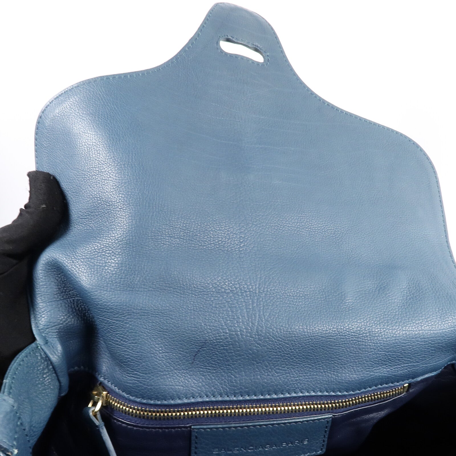 BALENCIAGA 牛皮皮革Tube GM Bag手挽肩背兩用袋