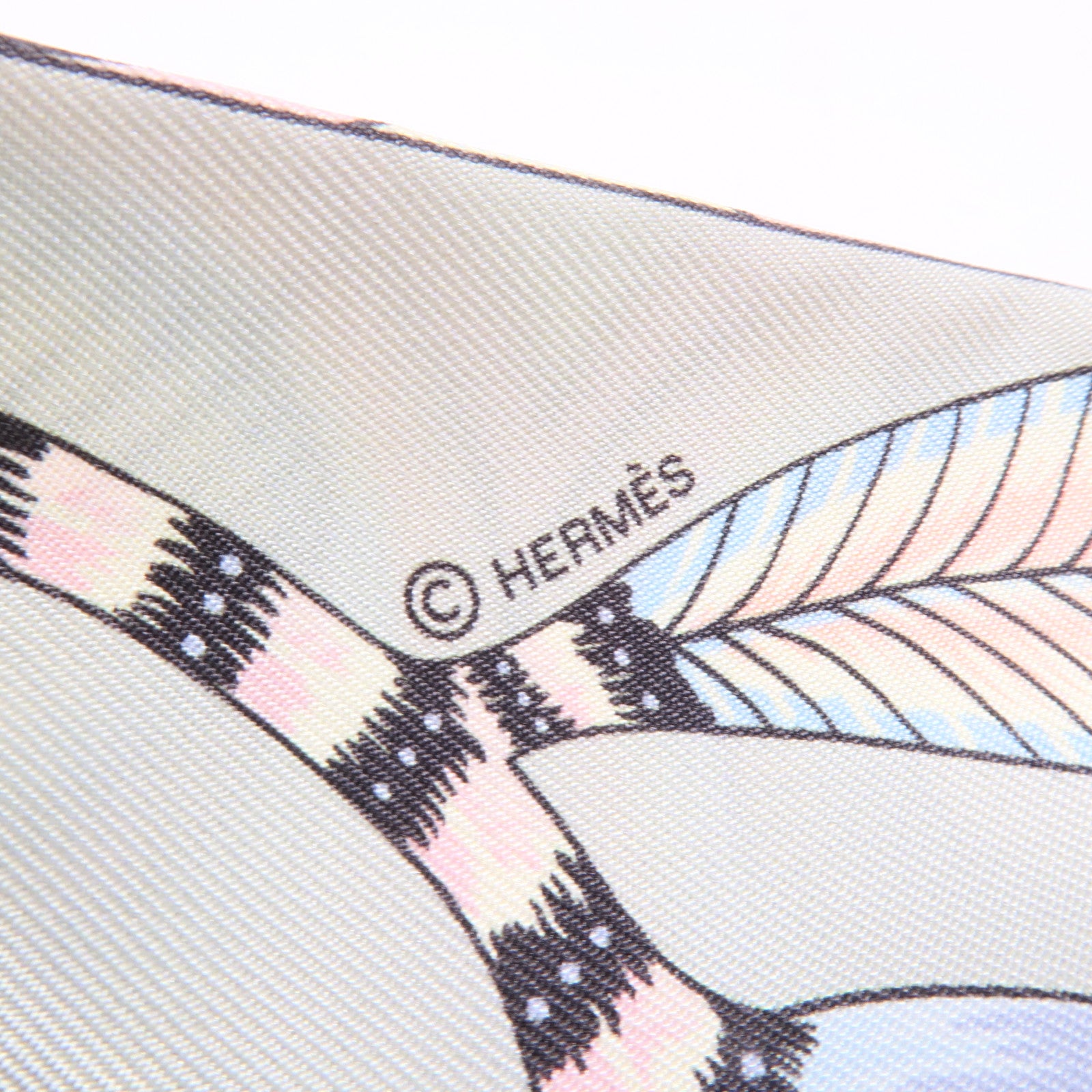 HERMES 絲質Twilly絲巾