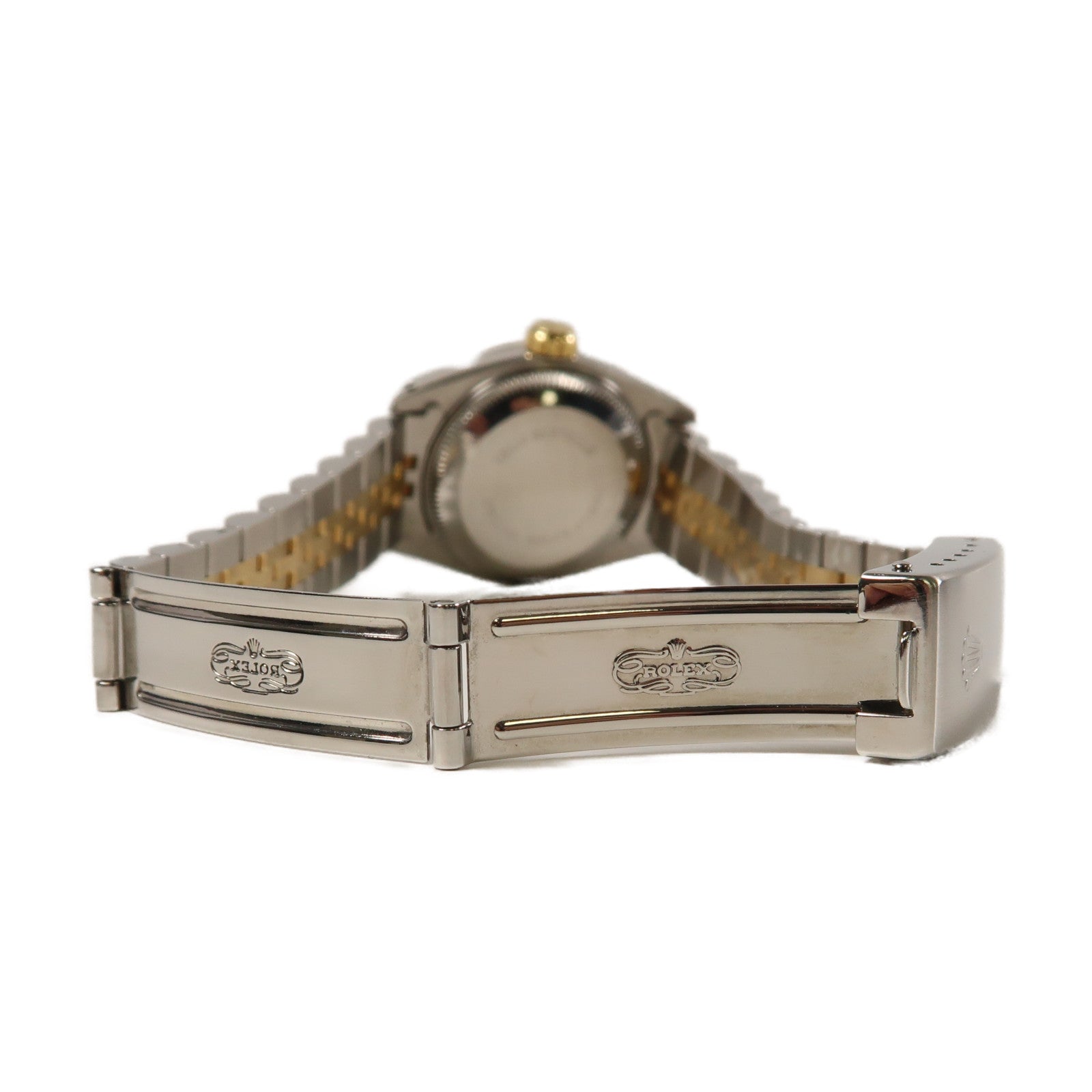 ROLEX 【激減優惠】Datejust 26mm 18K黃金/不鏽鋼自動機芯手錶紅色