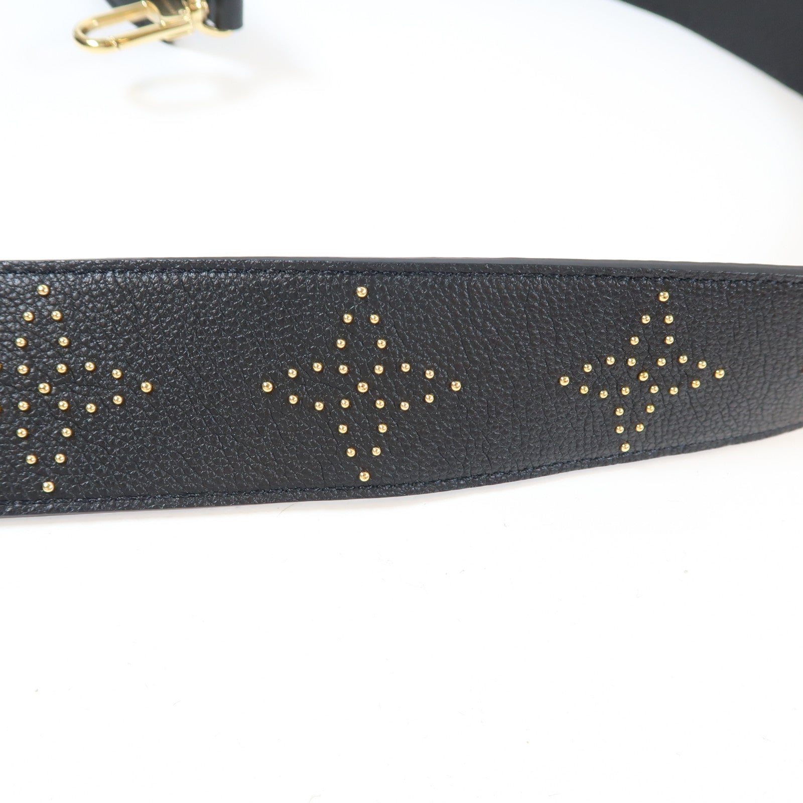 LOUIS VUITTON Monogram Empreinte Nano Speedy金扣手挽肩背兩用袋黑色