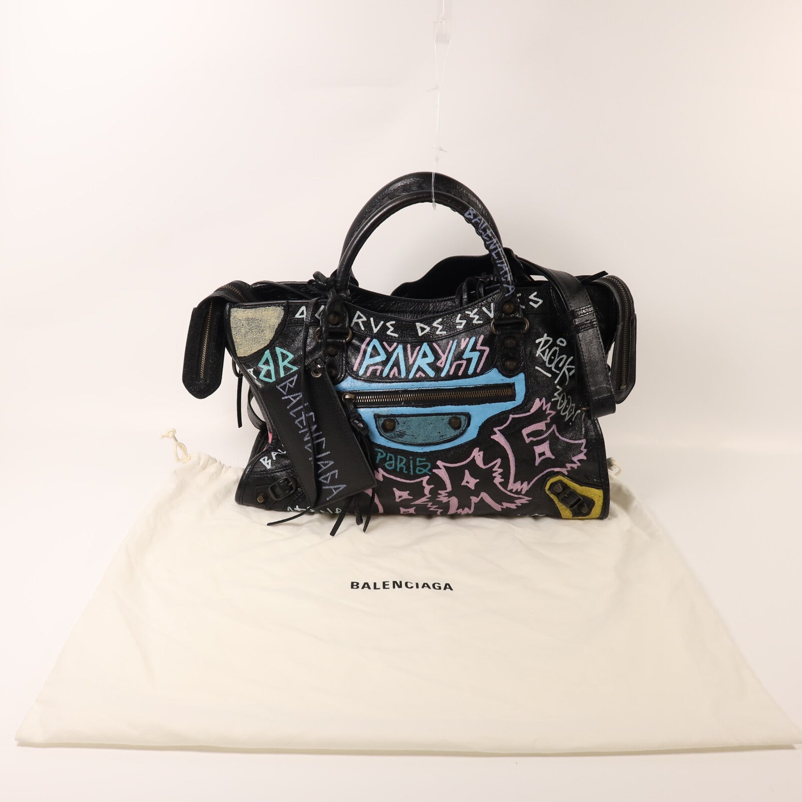 BALENCIAGA 牛皮皮革Classic City Bag手挽肩背兩用袋