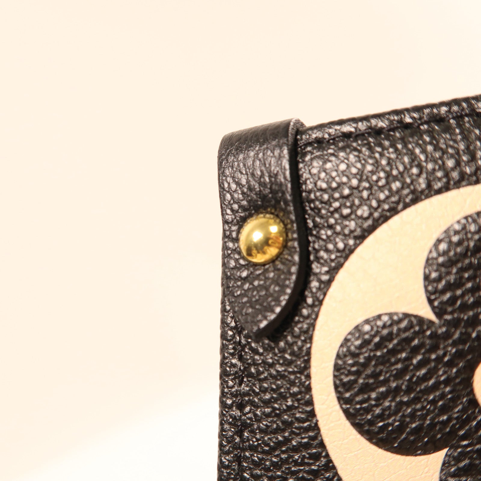 LOUIS VUITTON Monogram Empreinte OnTheGo MM金扣手挽肩背兩用袋