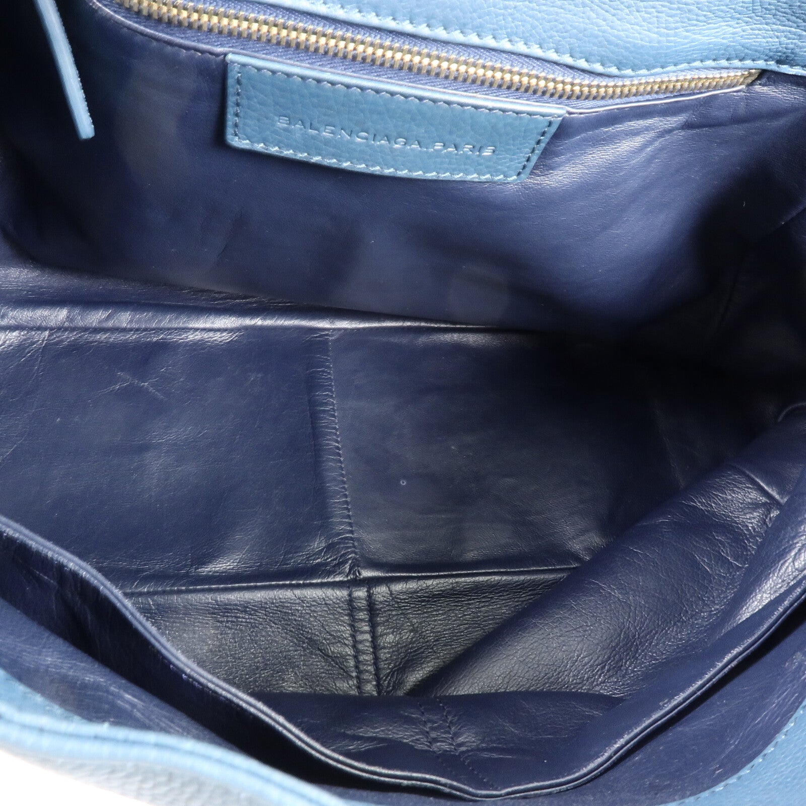 BALENCIAGA 牛皮皮革Tube GM Bag手挽肩背兩用袋