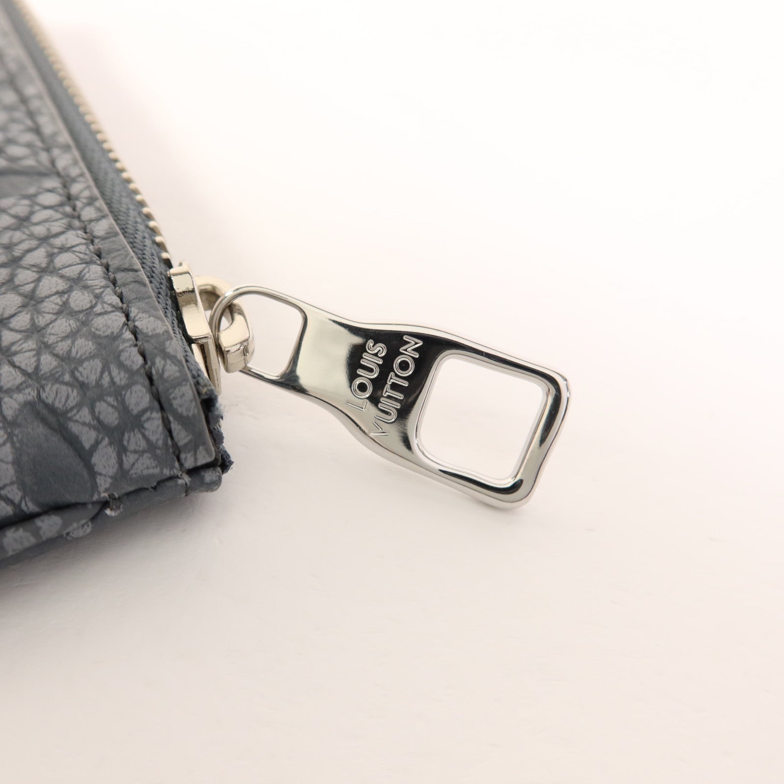 LOUIS VUITTON 【激減優惠】Monogram Taurillon Coin Case銀扣零錢包