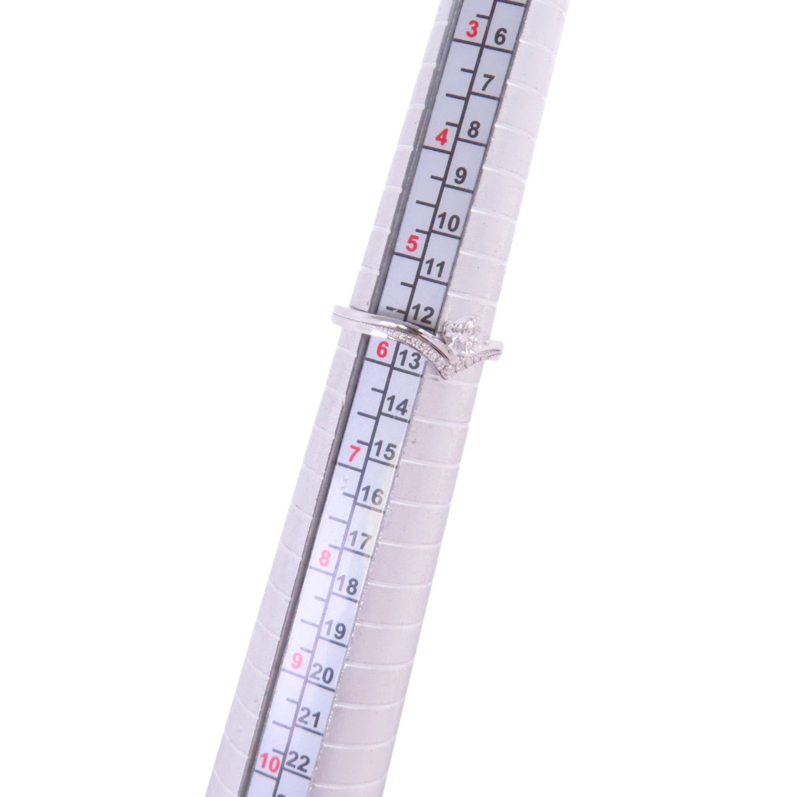 JEWELRY 18K白金/鑽石Diamond Ring戒指US#5.75