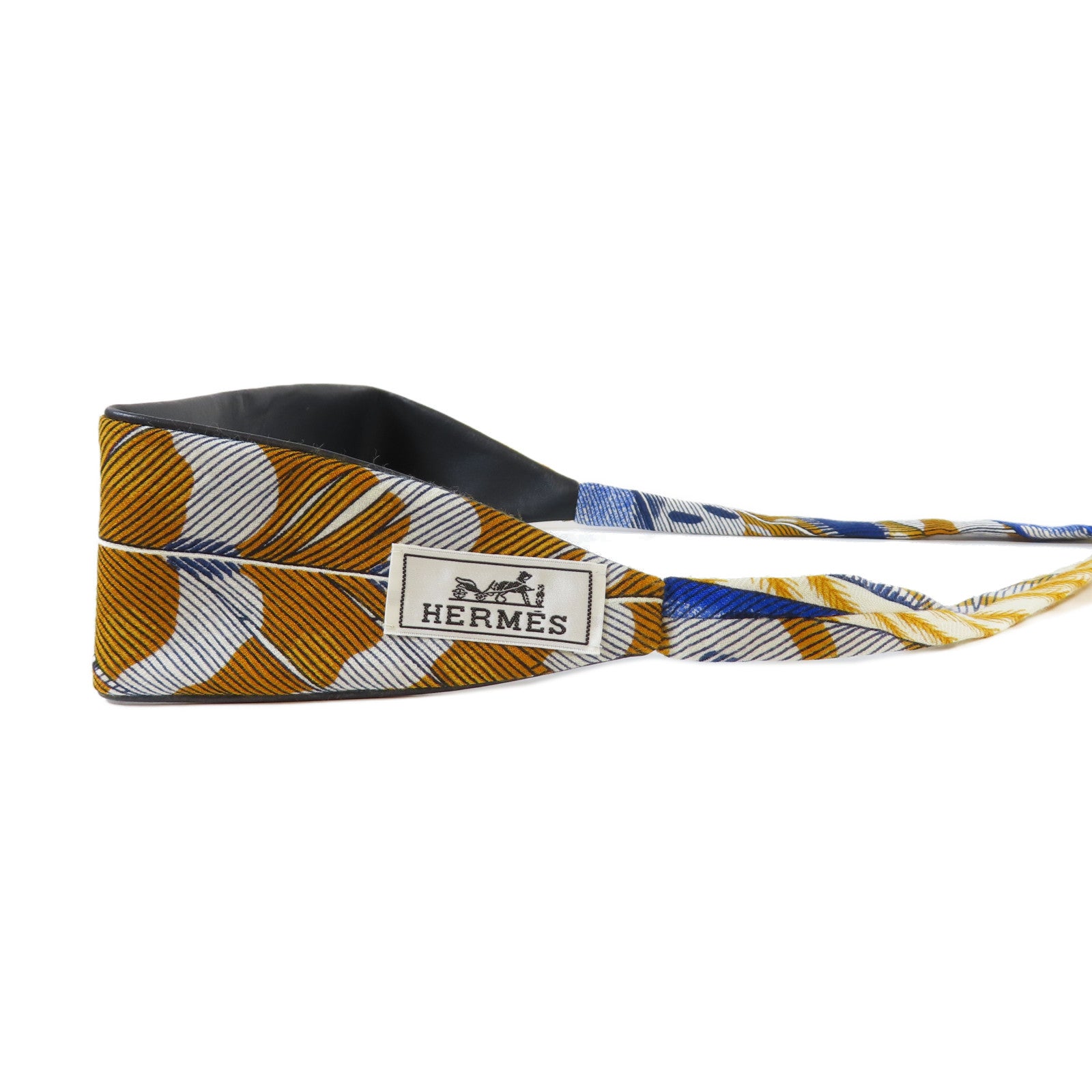 HERMES 【激減優惠】羊絨/絲質Waist Belt腰帶橙色/藍色/白色