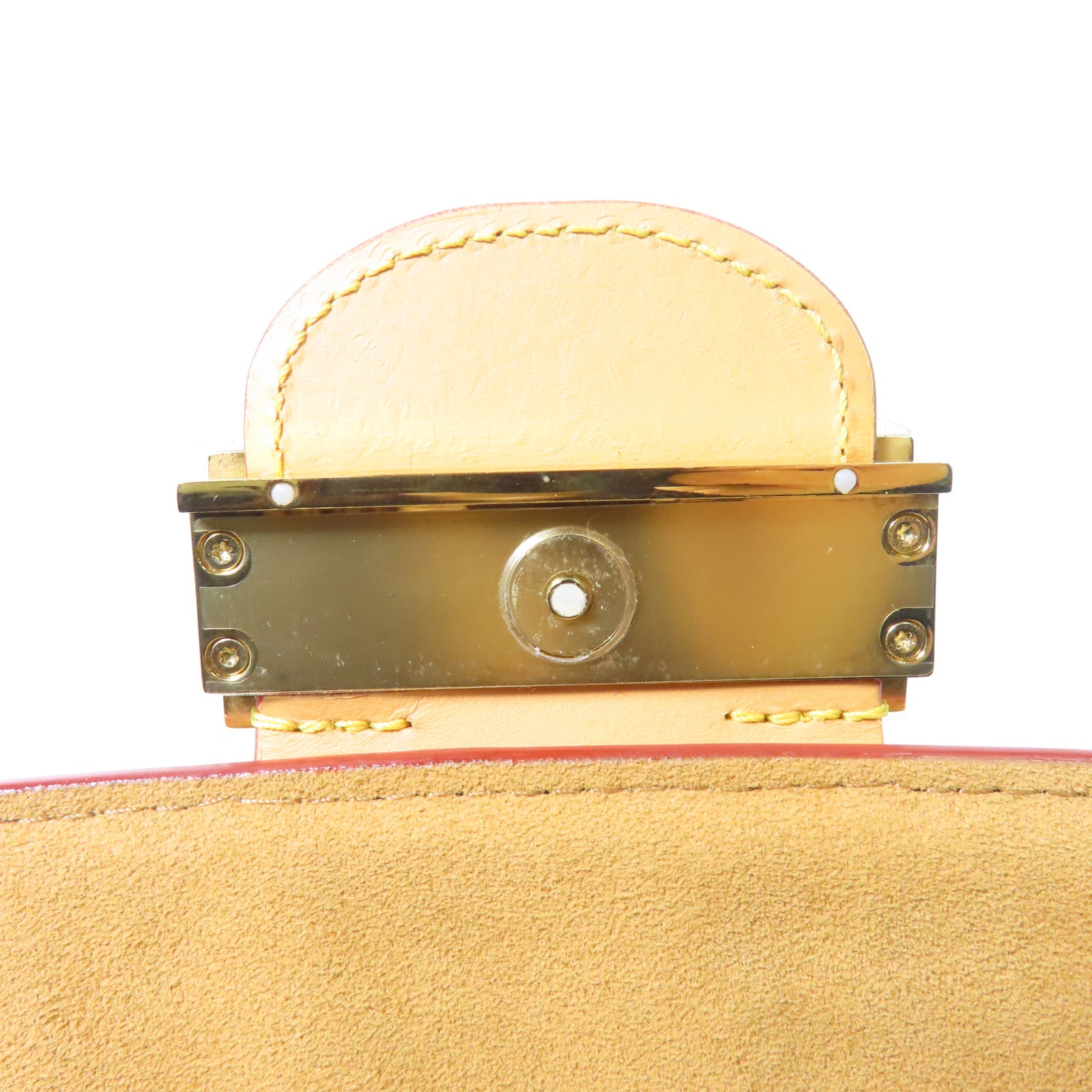 LOUIS VUITTON Monogram Jacquard Since 1854 Dauphine Mini金扣肩背袋藍色/啡色