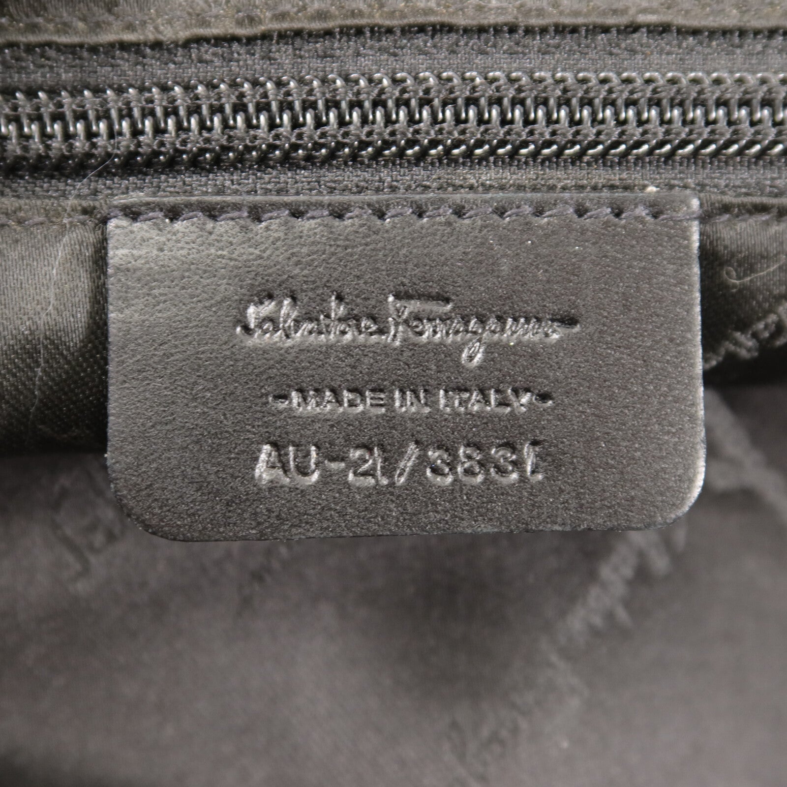 Salvatore Ferragamo 帆布Gancini Tote Bag手挽袋