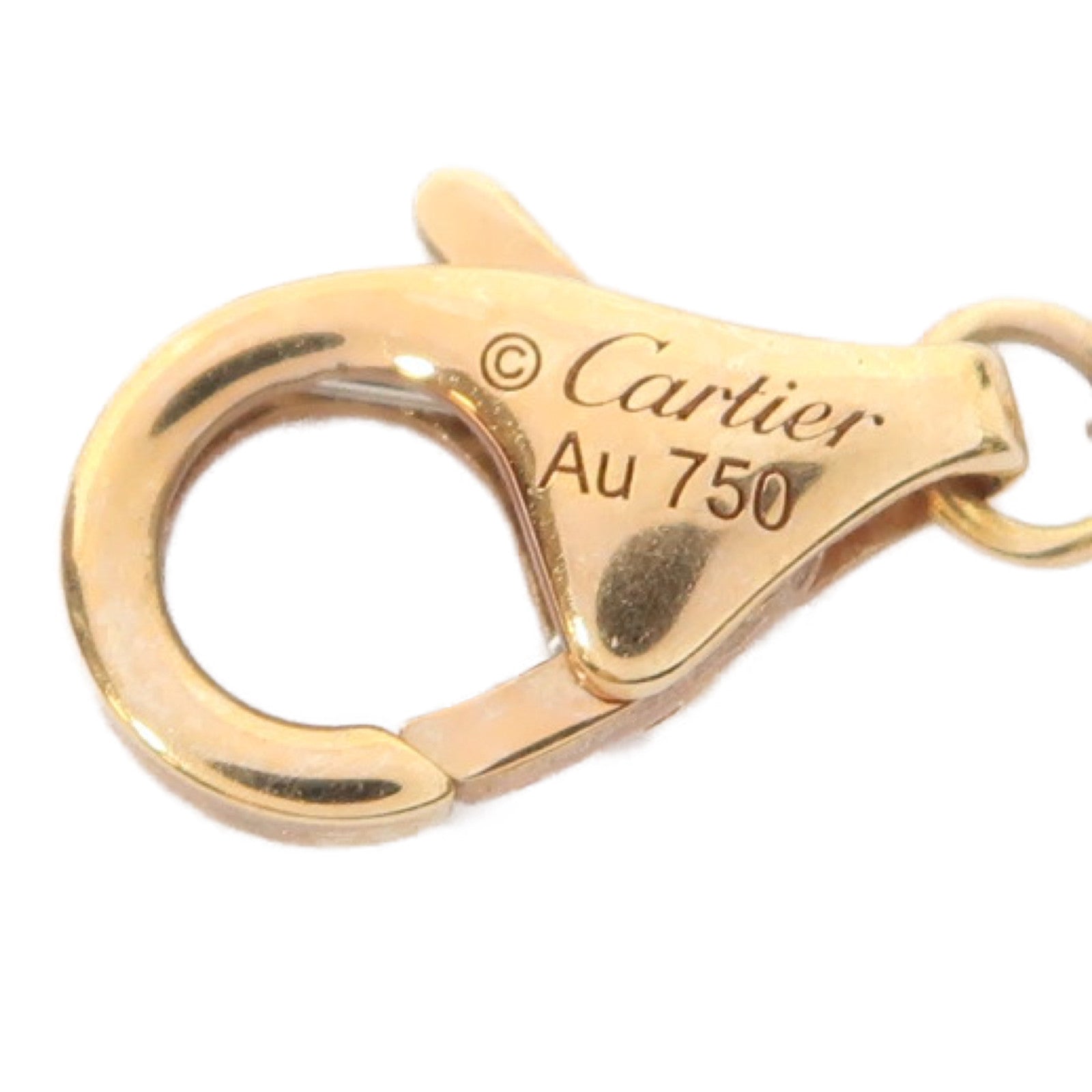 CARTIER 18K黃金Bracelet手鏈綠色/金色