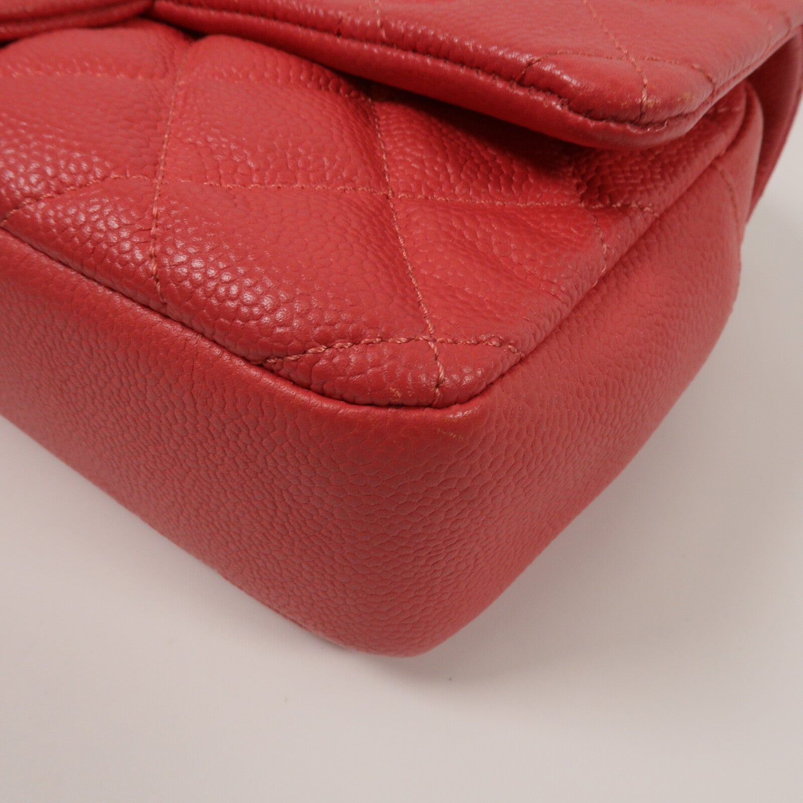 CHANEL 牛皮皮革Chain Shoulder鏈帶肩背袋