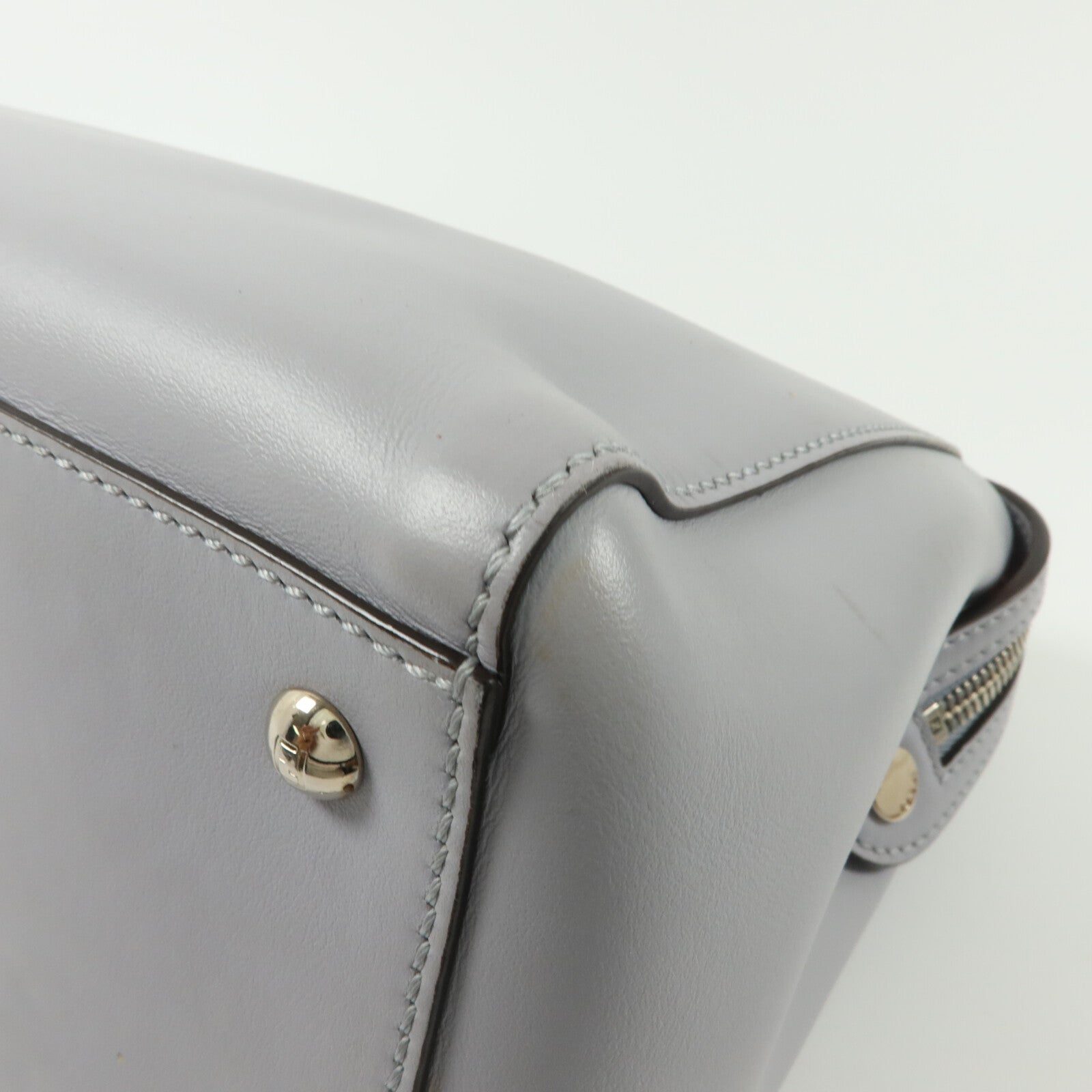 FENDI 牛皮皮革/蛇皮皮革Dotcom Medium手挽肩背兩用袋