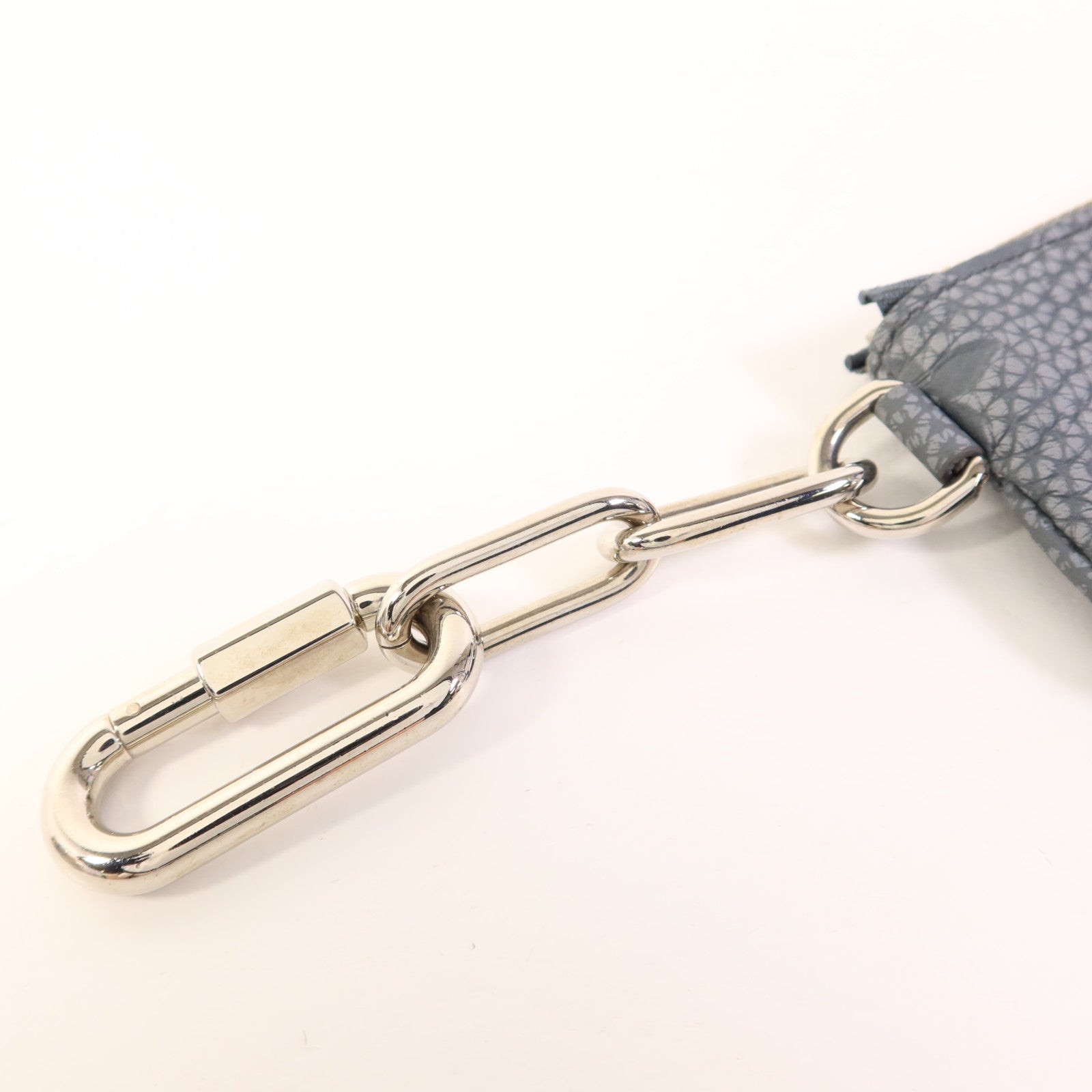 LOUIS VUITTON 【激減優惠】Monogram Taurillon Coin Case銀扣零錢包