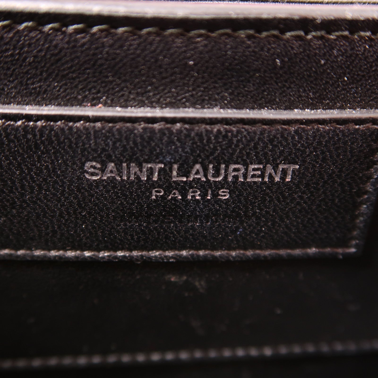 SAINT LAURENT 牛皮皮革Kate銀扣鏈帶肩背袋粉紅色