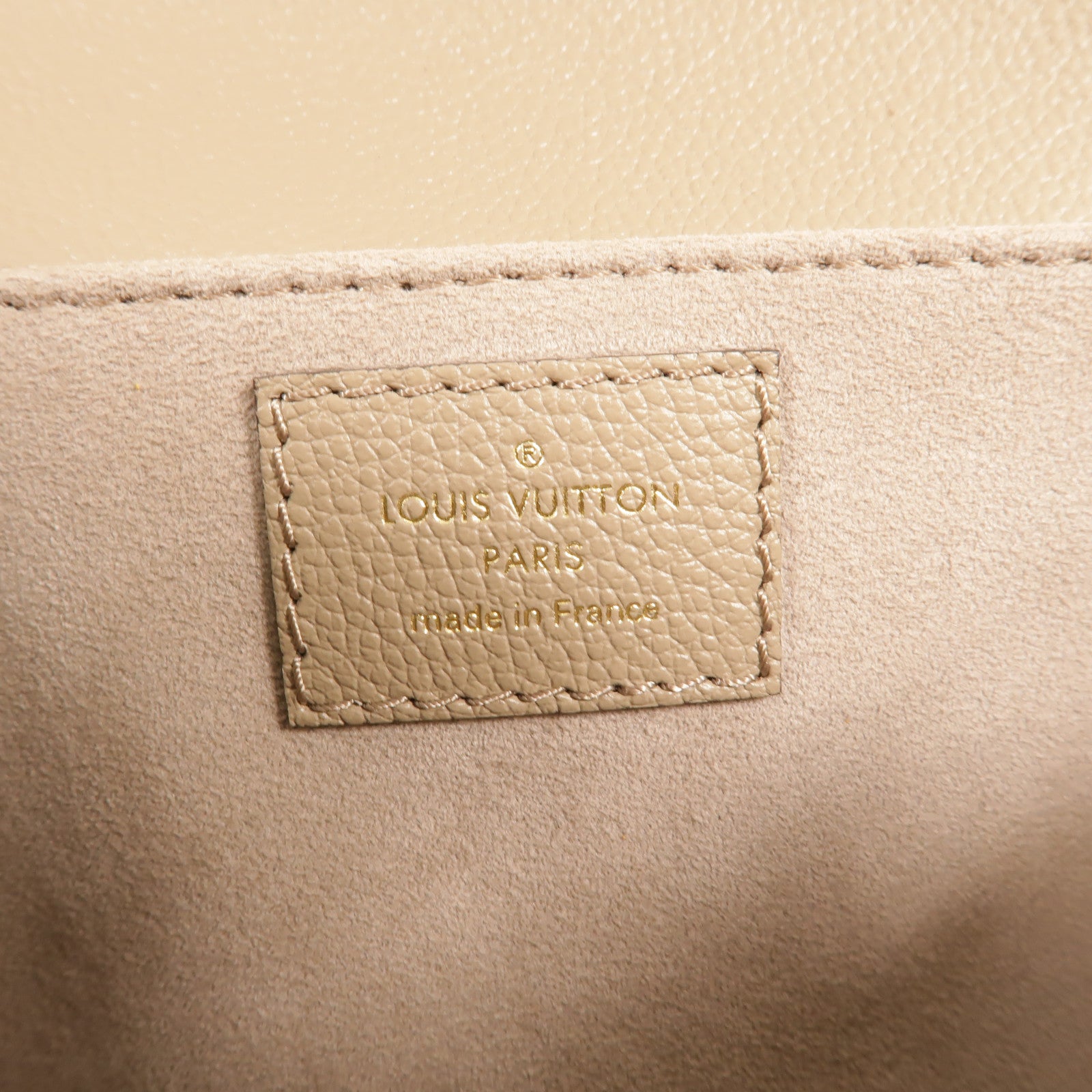LOUIS VUITTON Monogram Empreinte Pochette Metis East West金扣手挽肩背兩用袋