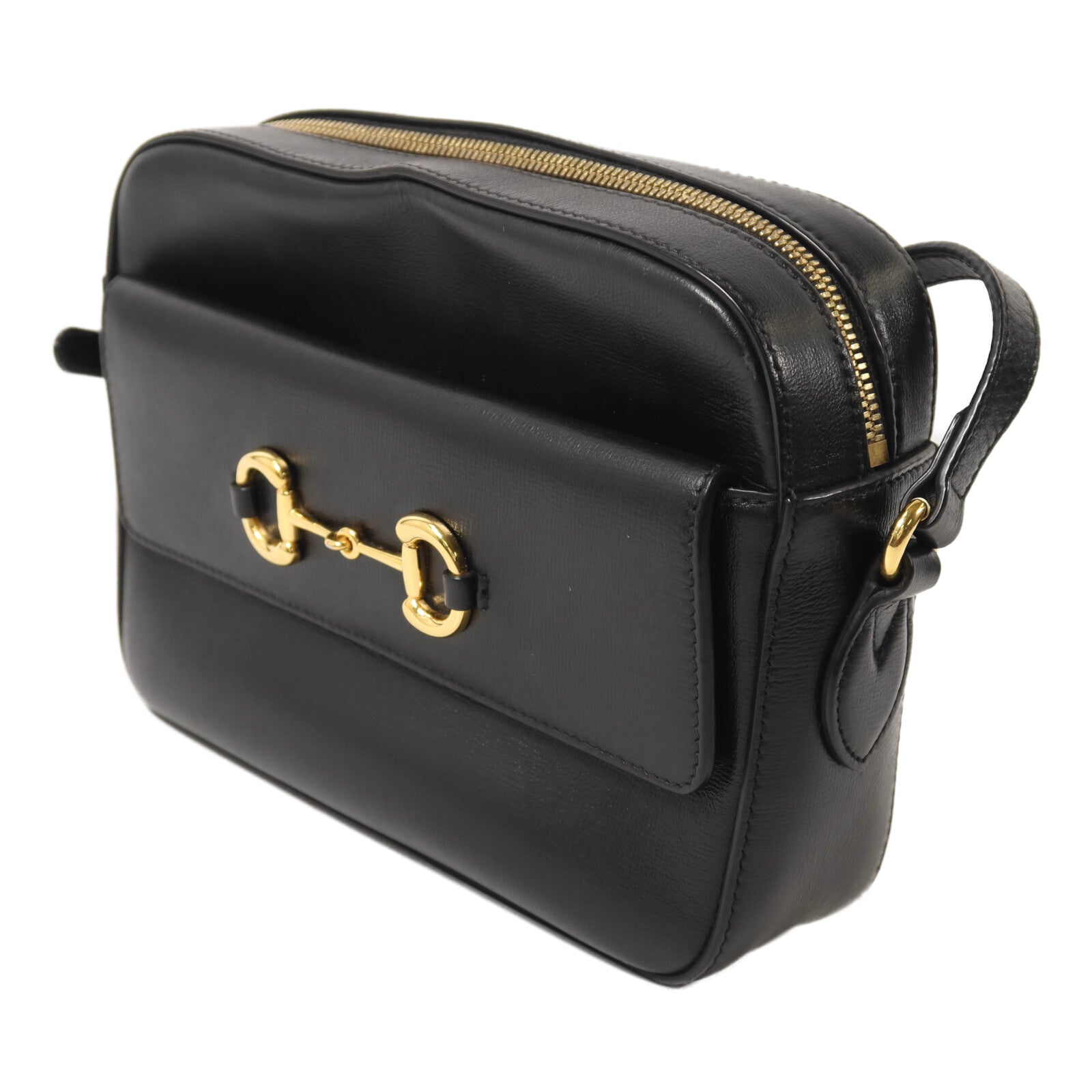 GUCCI 牛皮皮革Horsebit 1955 Small肩背袋