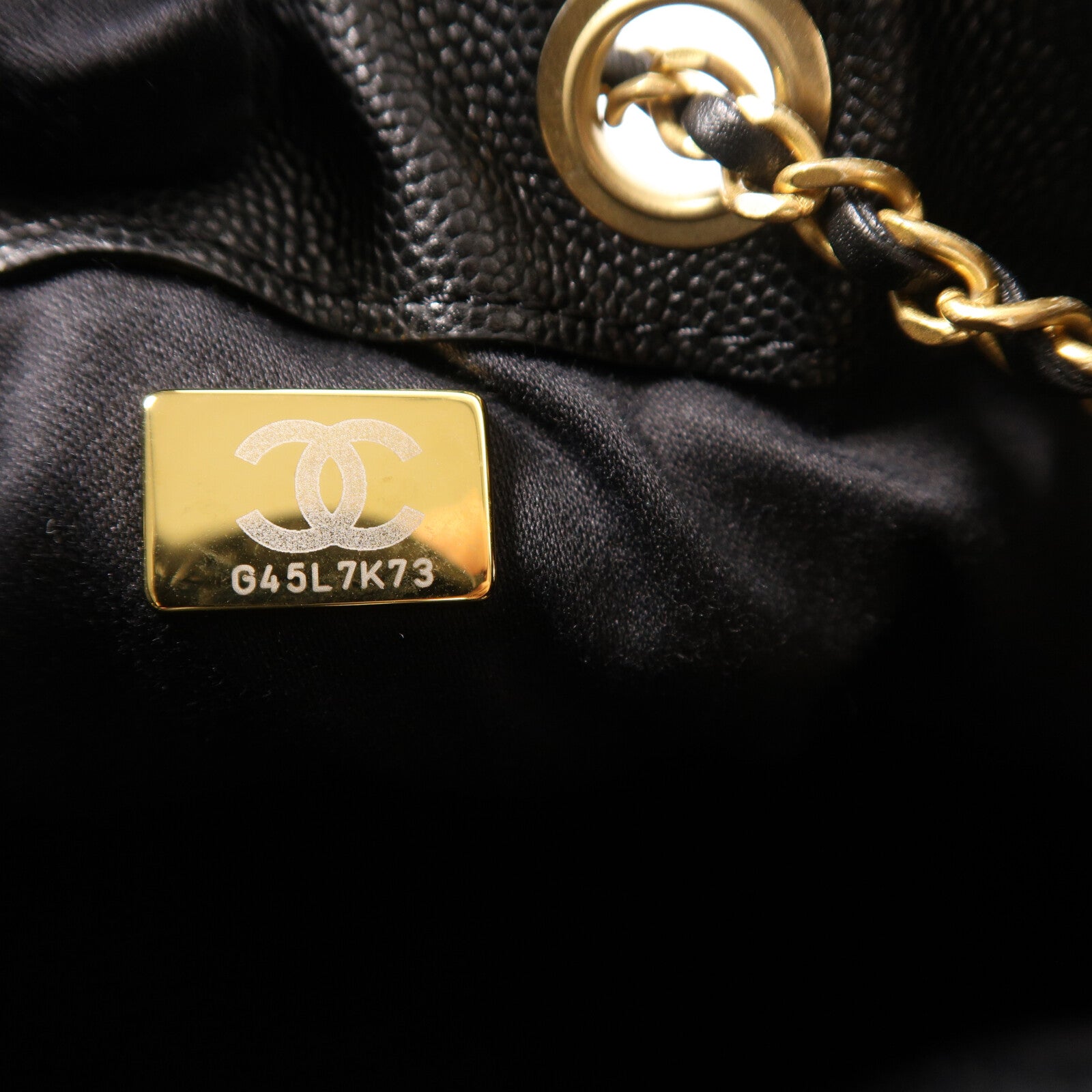 CHANEL 牛皮皮革Chanel 25 Small鏈帶肩背袋