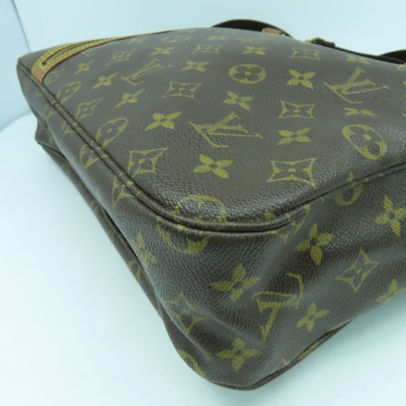 LOUIS VUITTON 【激減優惠】Monogram Sac Bosphore金扣手挽肩背兩用袋啡色