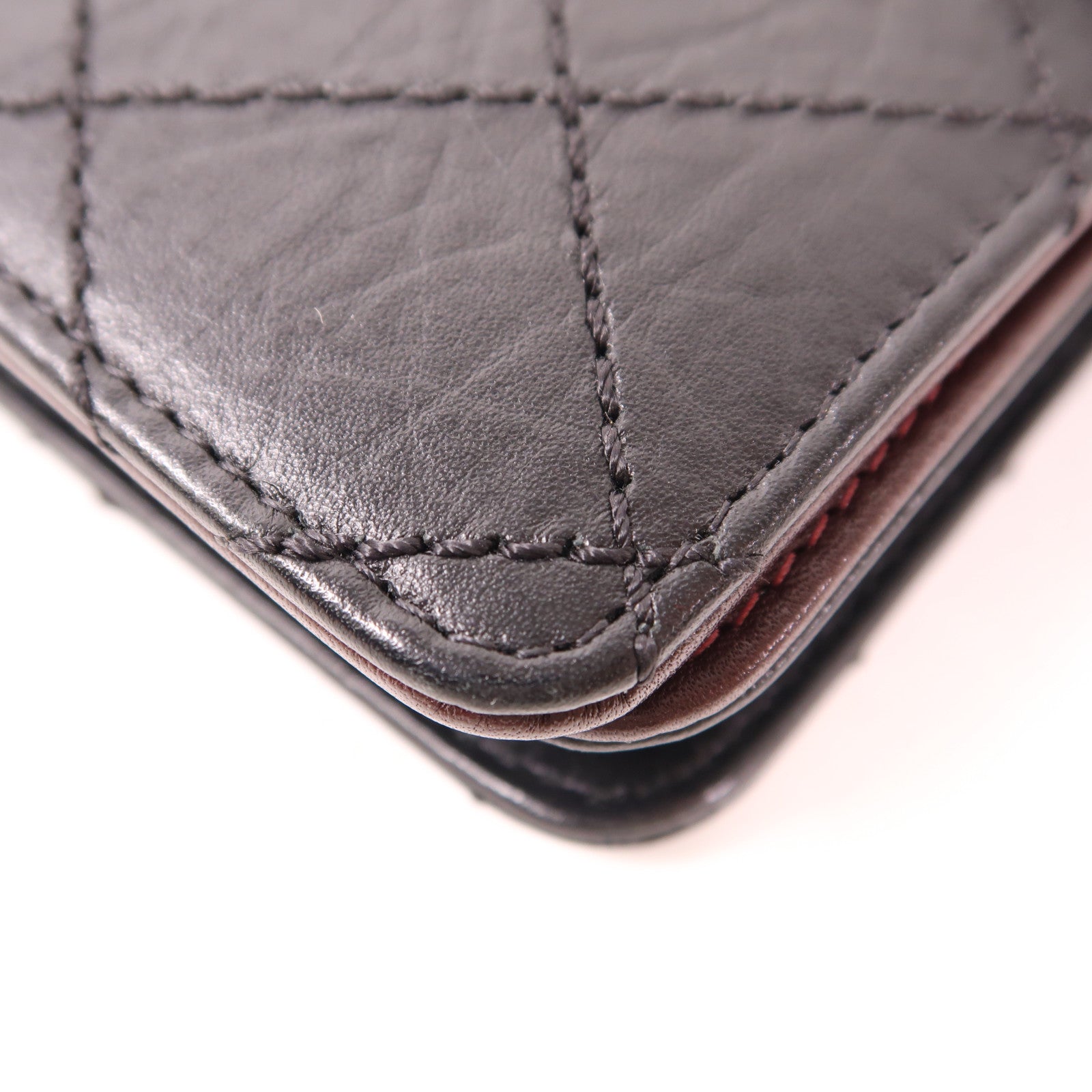 CHANEL 牛皮皮革2.55 Wallet錢包