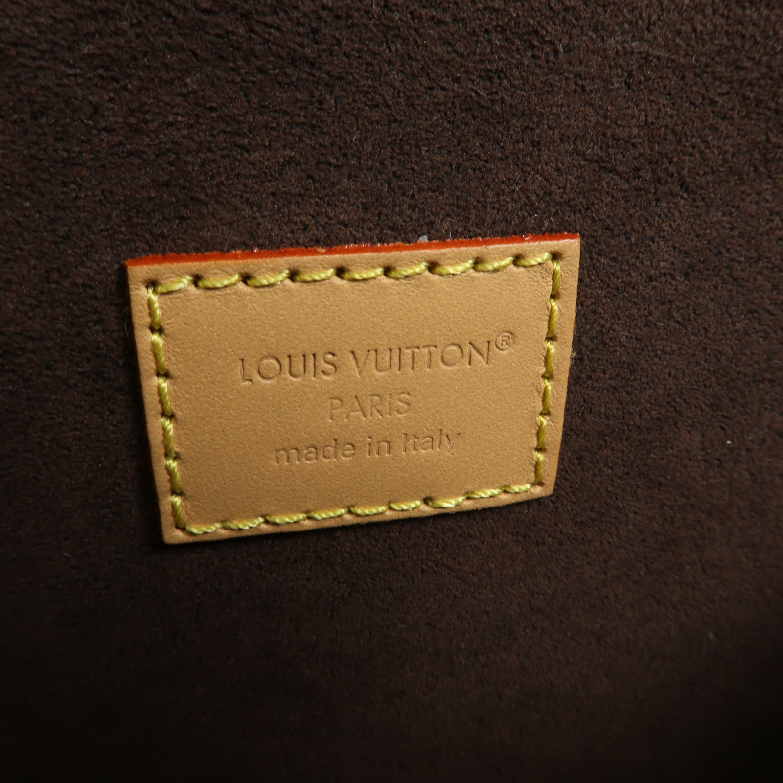 LOUIS VUITTON Monogram Pochette Camille金扣手挽肩背兩用袋