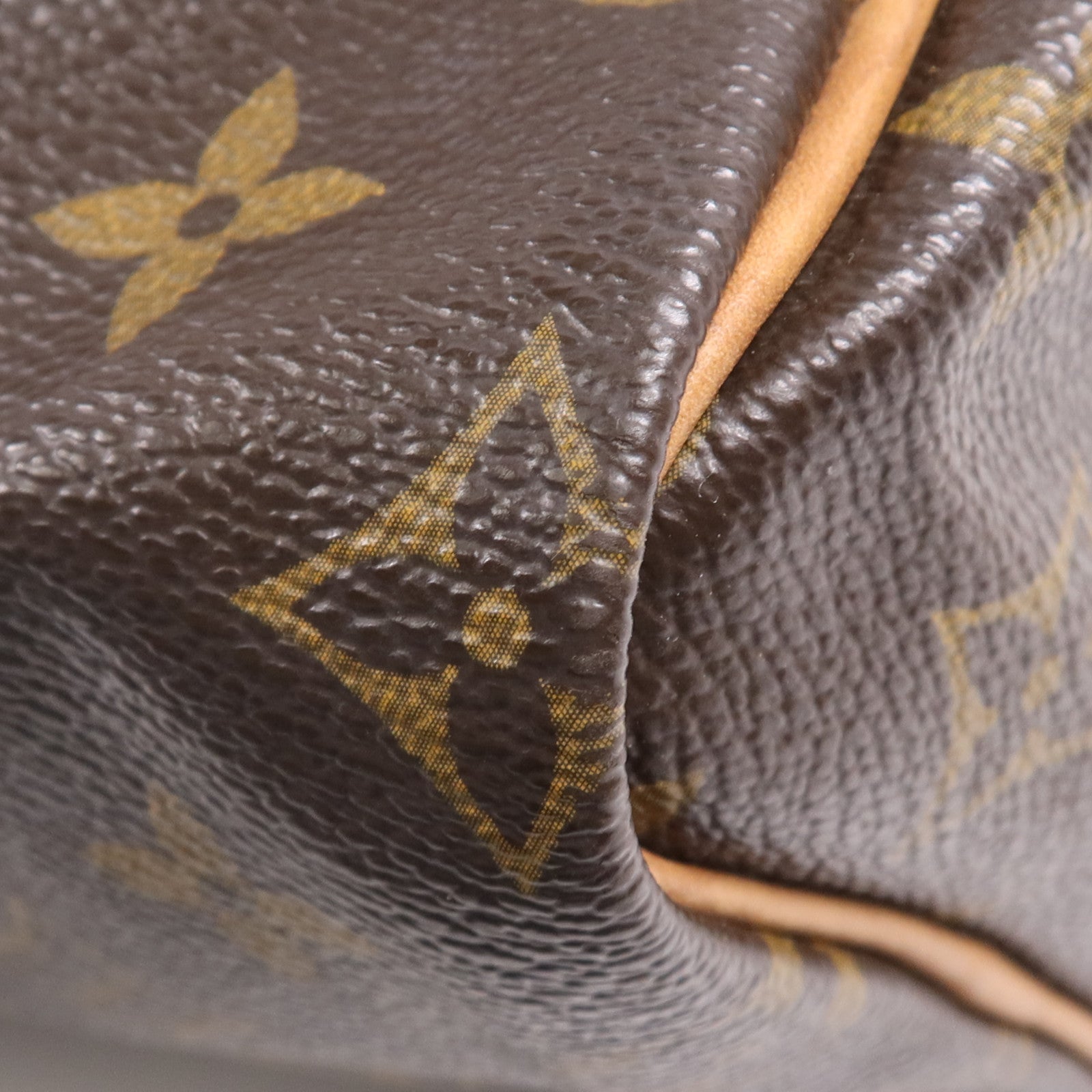 LOUIS VUITTON Monogram Speedy 25金扣手挽袋