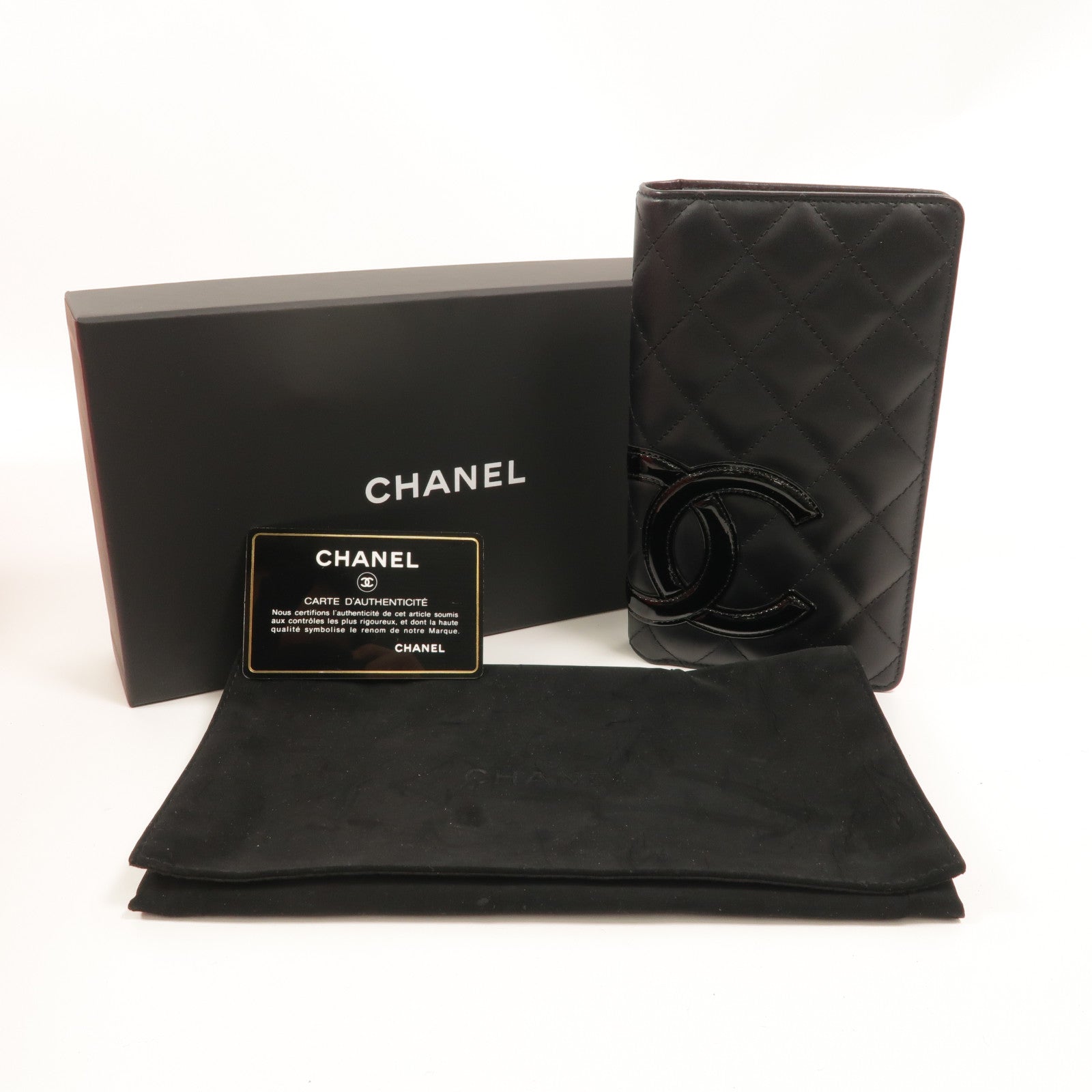 CHANEL 牛皮皮革Cambon Long Wallet長錢包