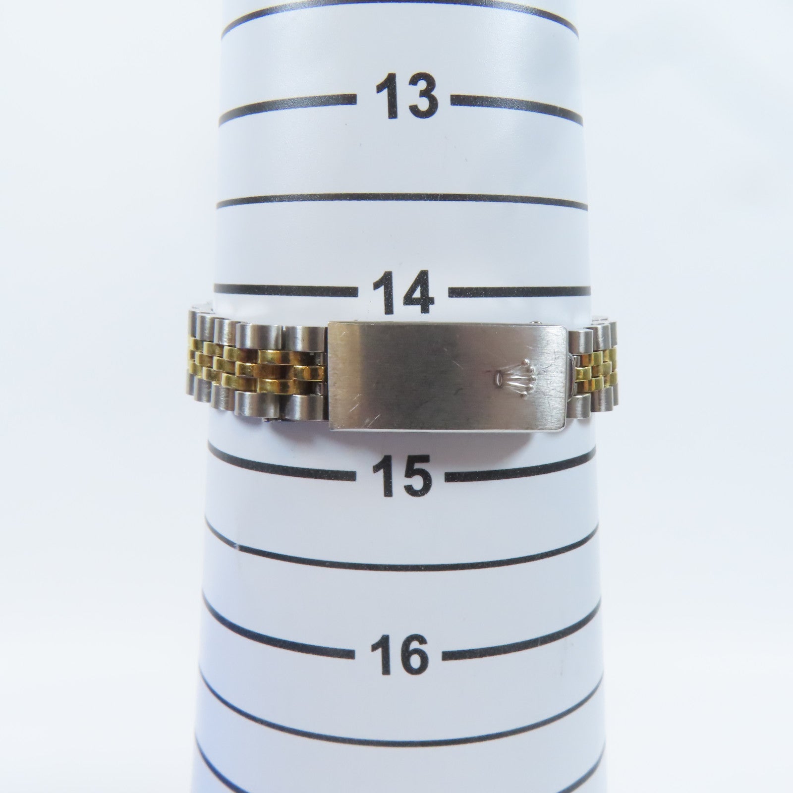 ROLEX Lady Datejust 18K黃金/不鏽鋼手錶自動機芯金色