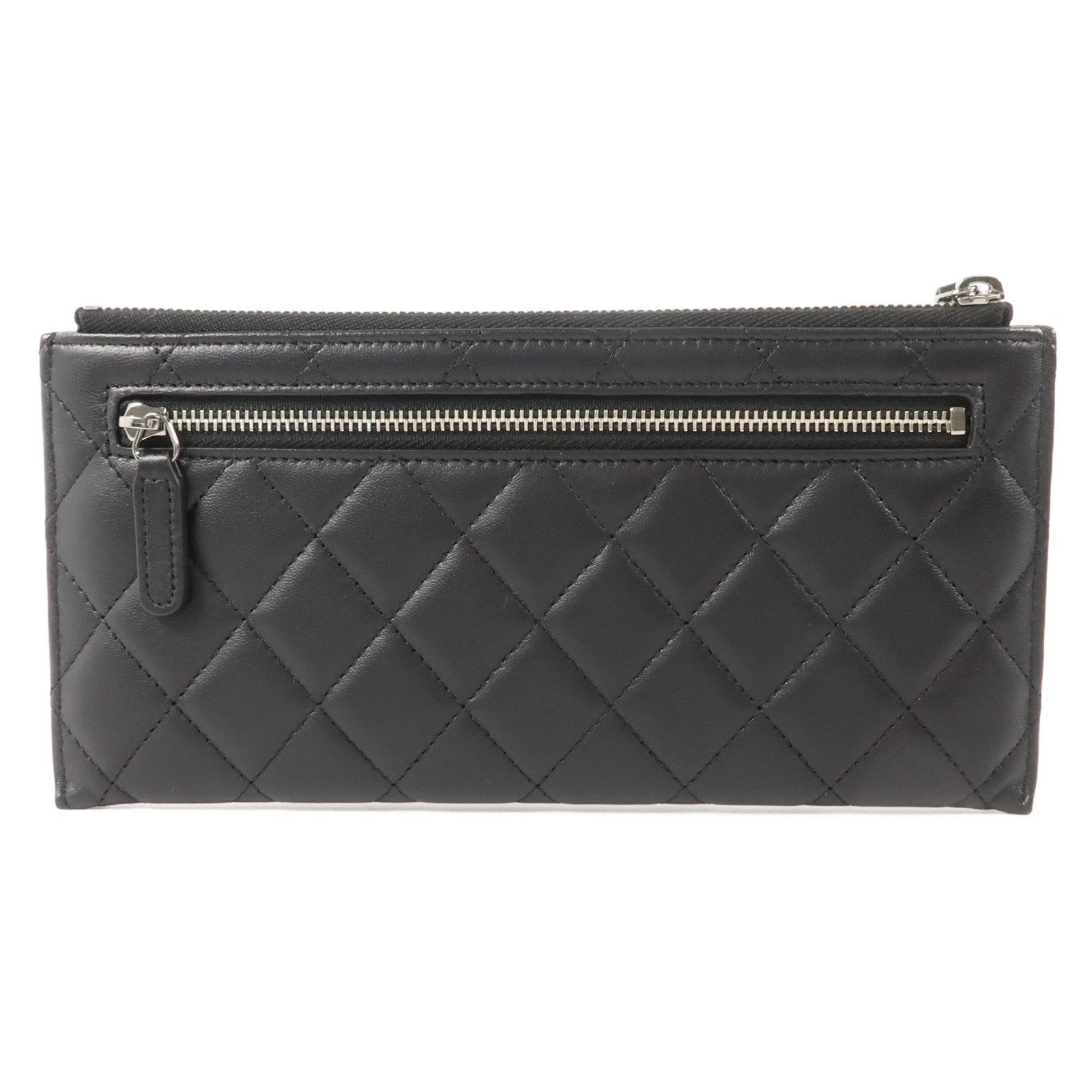 CHANEL 羊皮皮革Classic Zipped Long Wallet長錢包