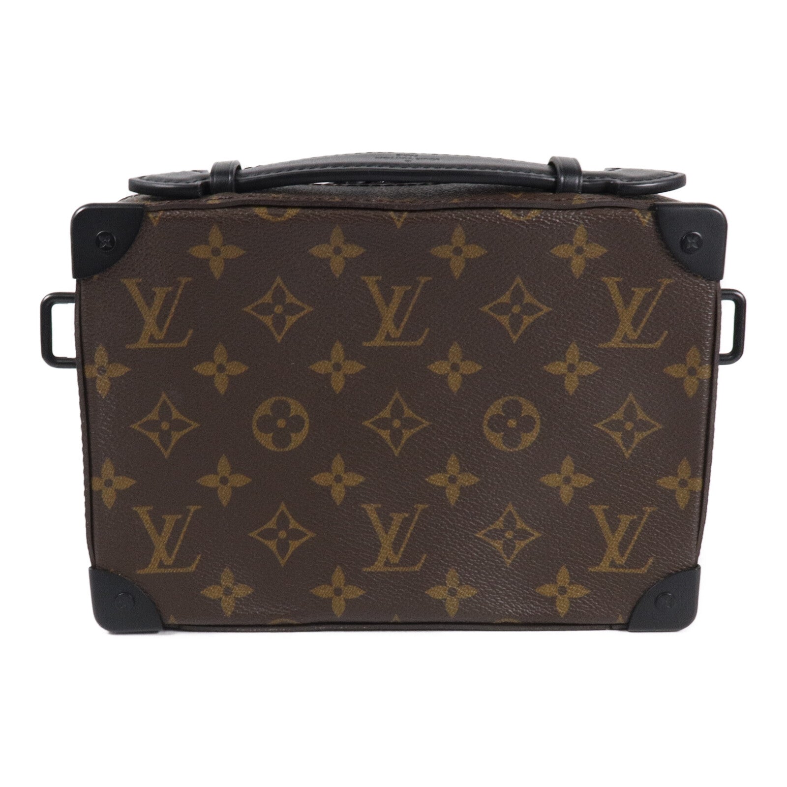 LOUIS VUITTON Monogram Macassar Handle Soft Truck手挽肩背兩用袋