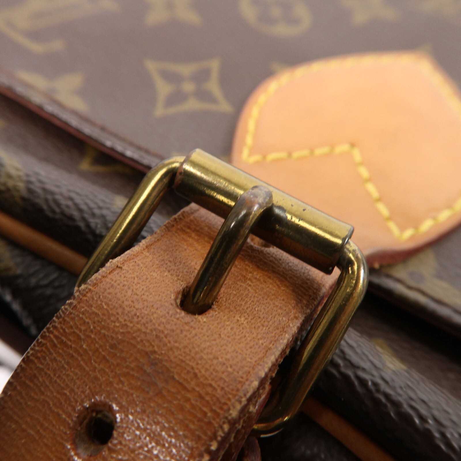 LOUIS VUITTON Monogram Cartouchiere MM肩背袋