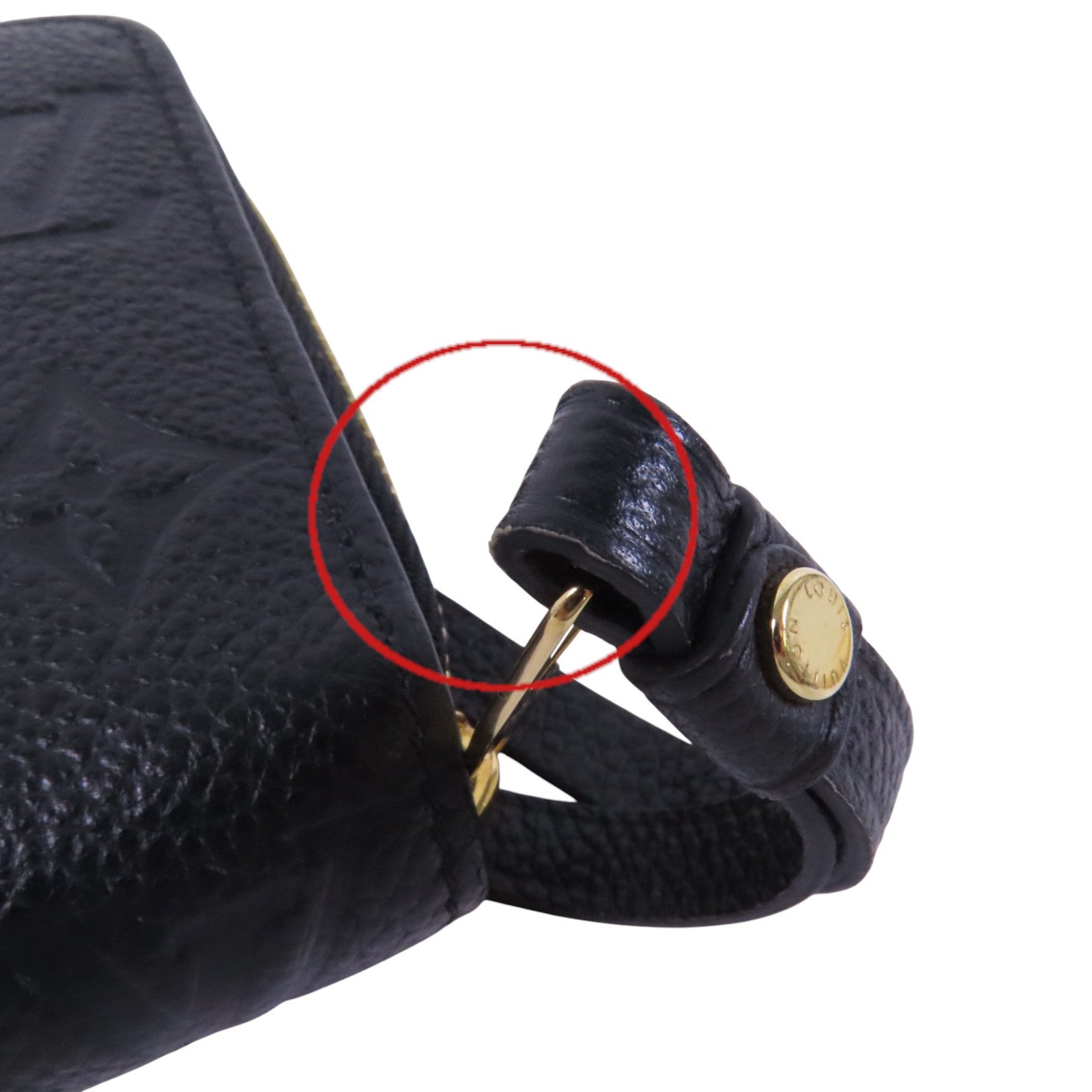 LOUIS VUITTON Monogram Empreinte Zippy Long Wallet金扣拉鏈長錢包