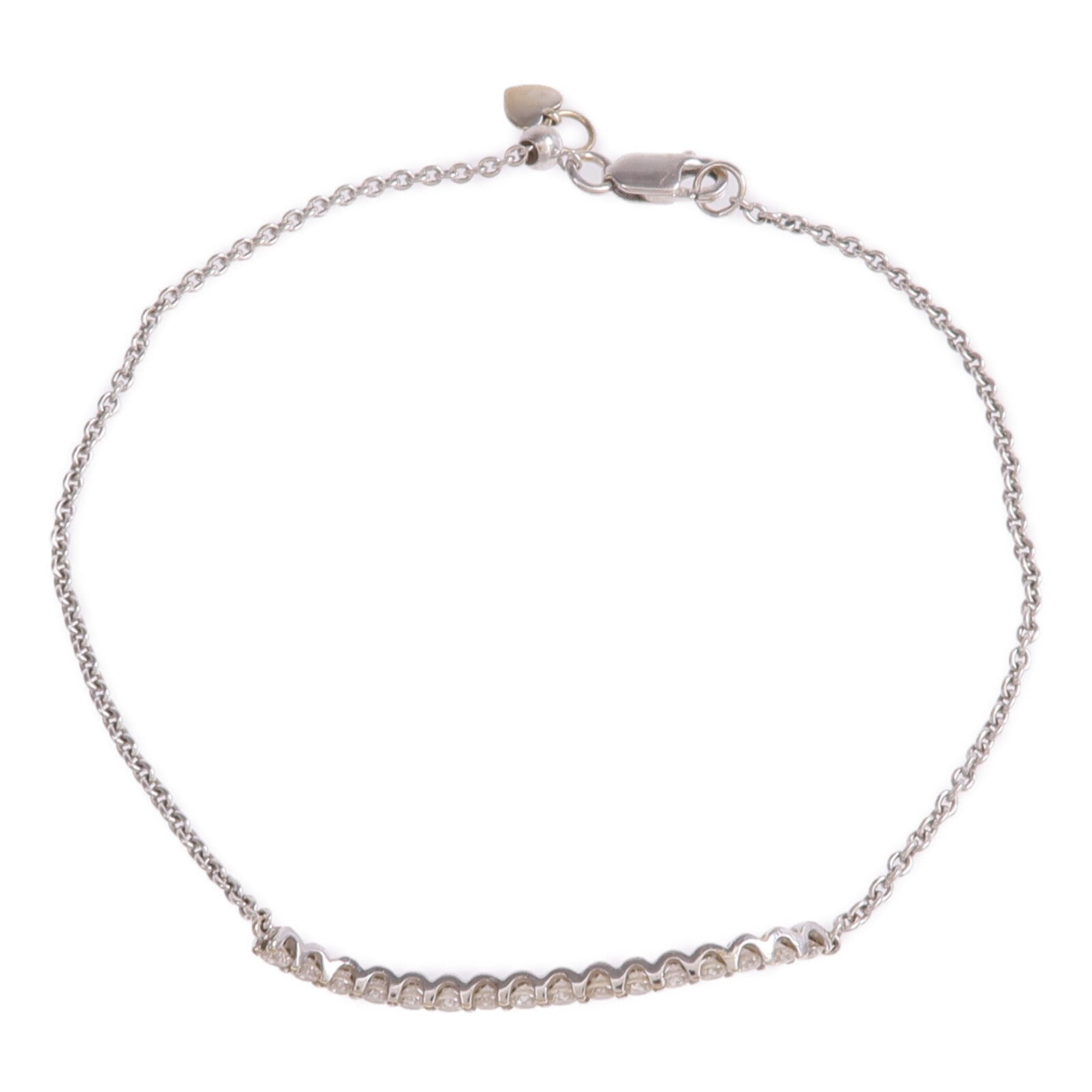 JEWELRY 18K白金Diamond Bracelet鑽石手鏈