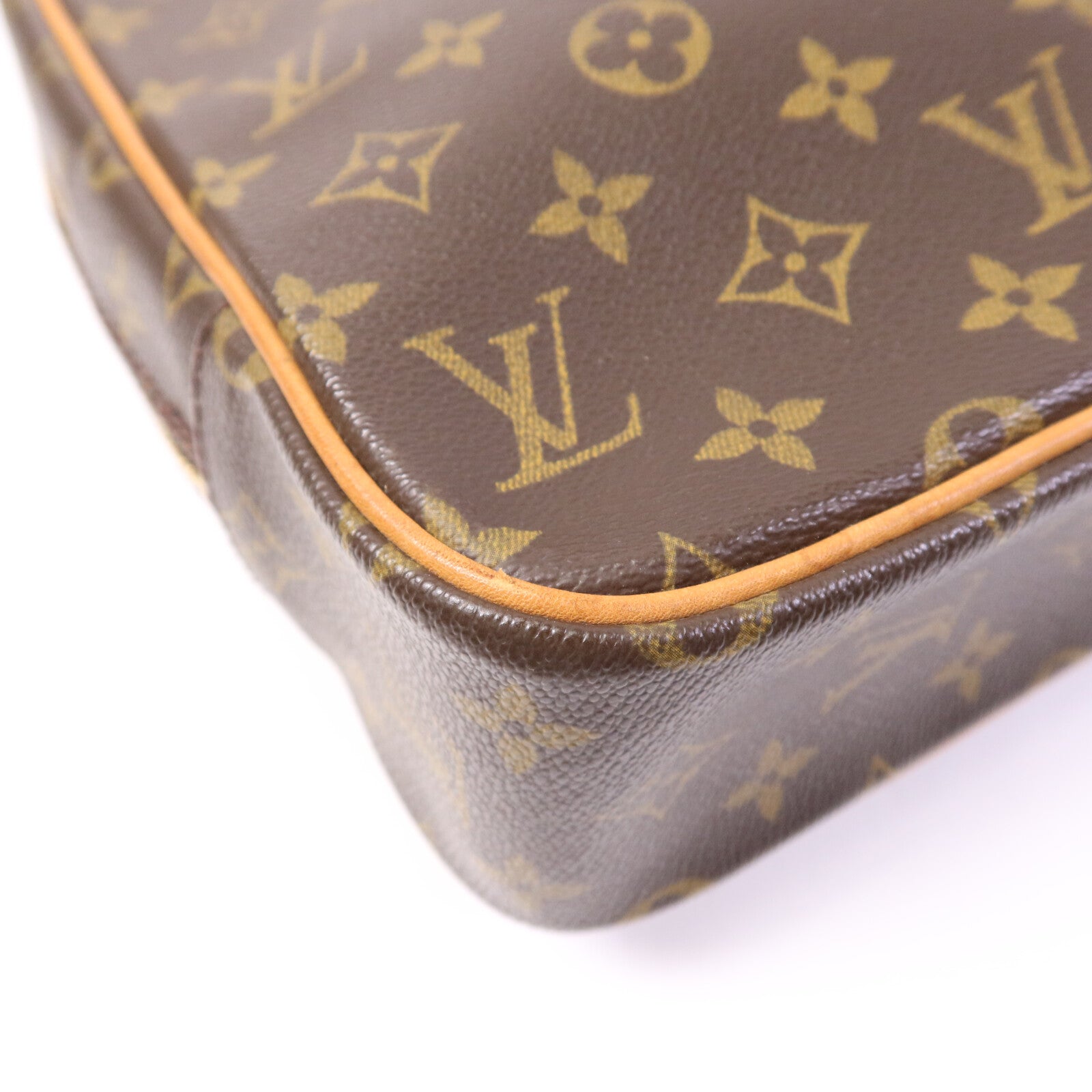 LOUIS VUITTON Monogram Porte Documents Pegase金扣手挽袋