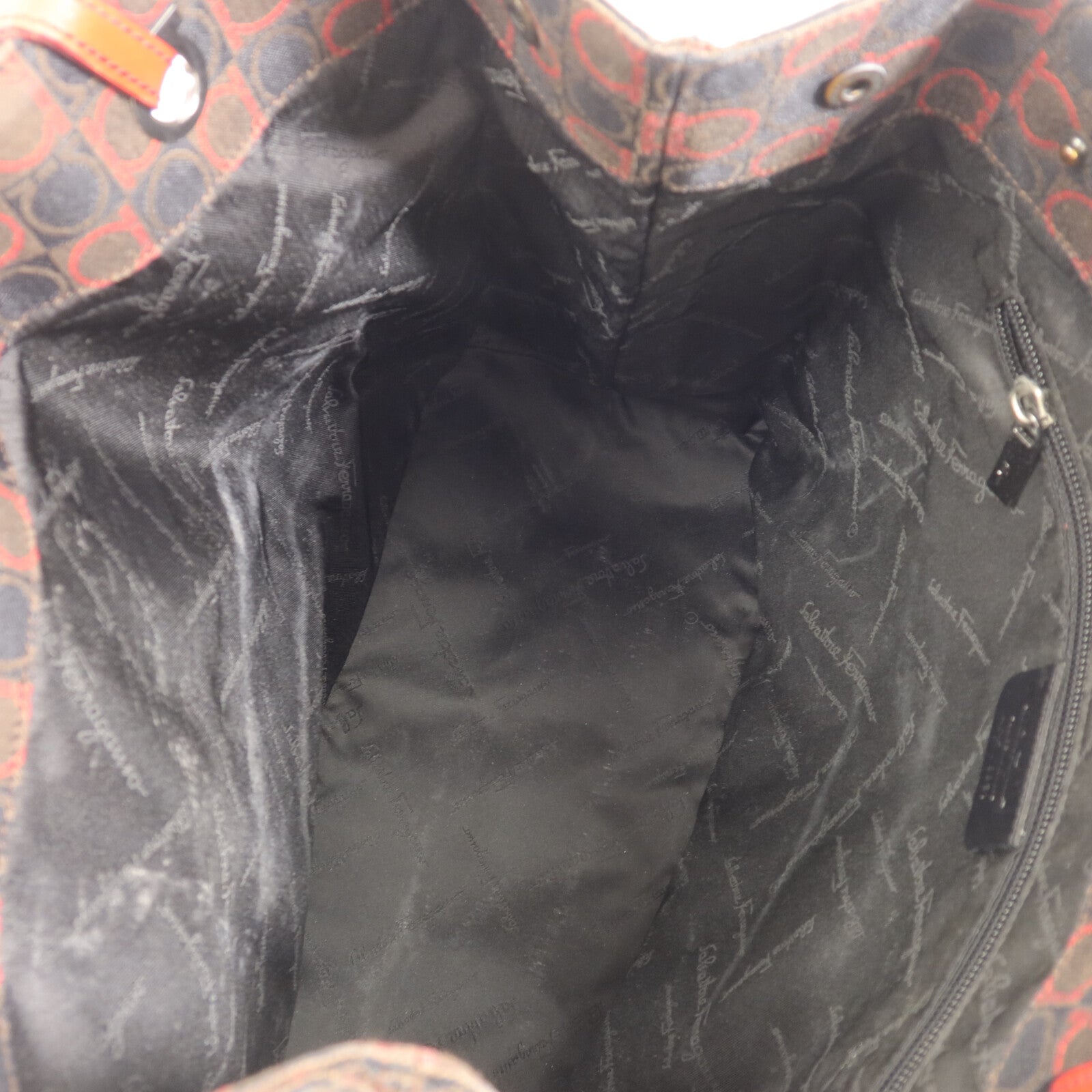Salvatore Ferragamo 帆布Gancini Tote Bag手挽袋