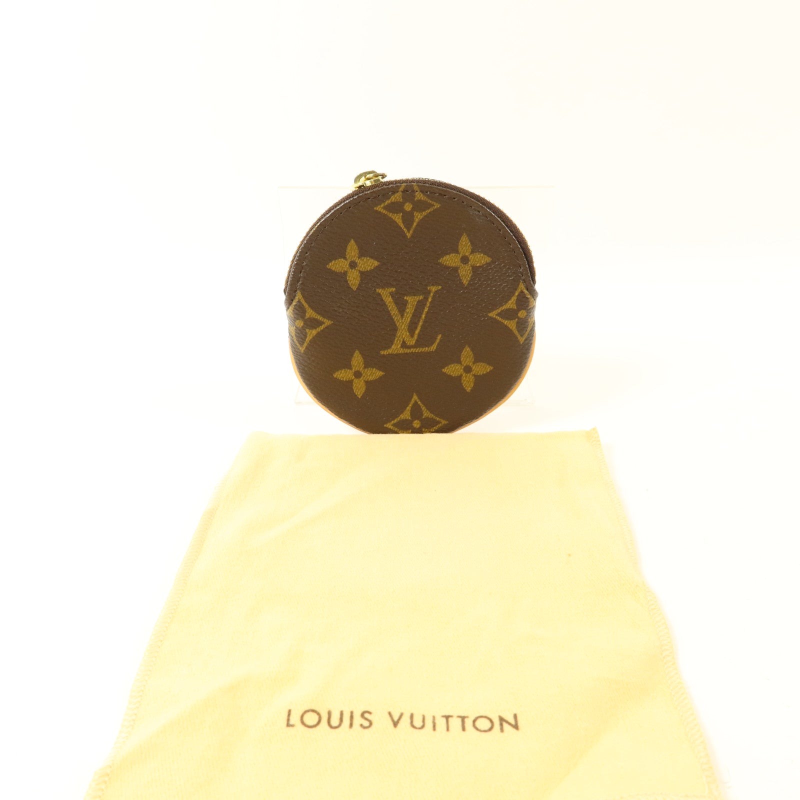 LOUIS VUITTON Monogram Porte-Monnaie Rond零錢包