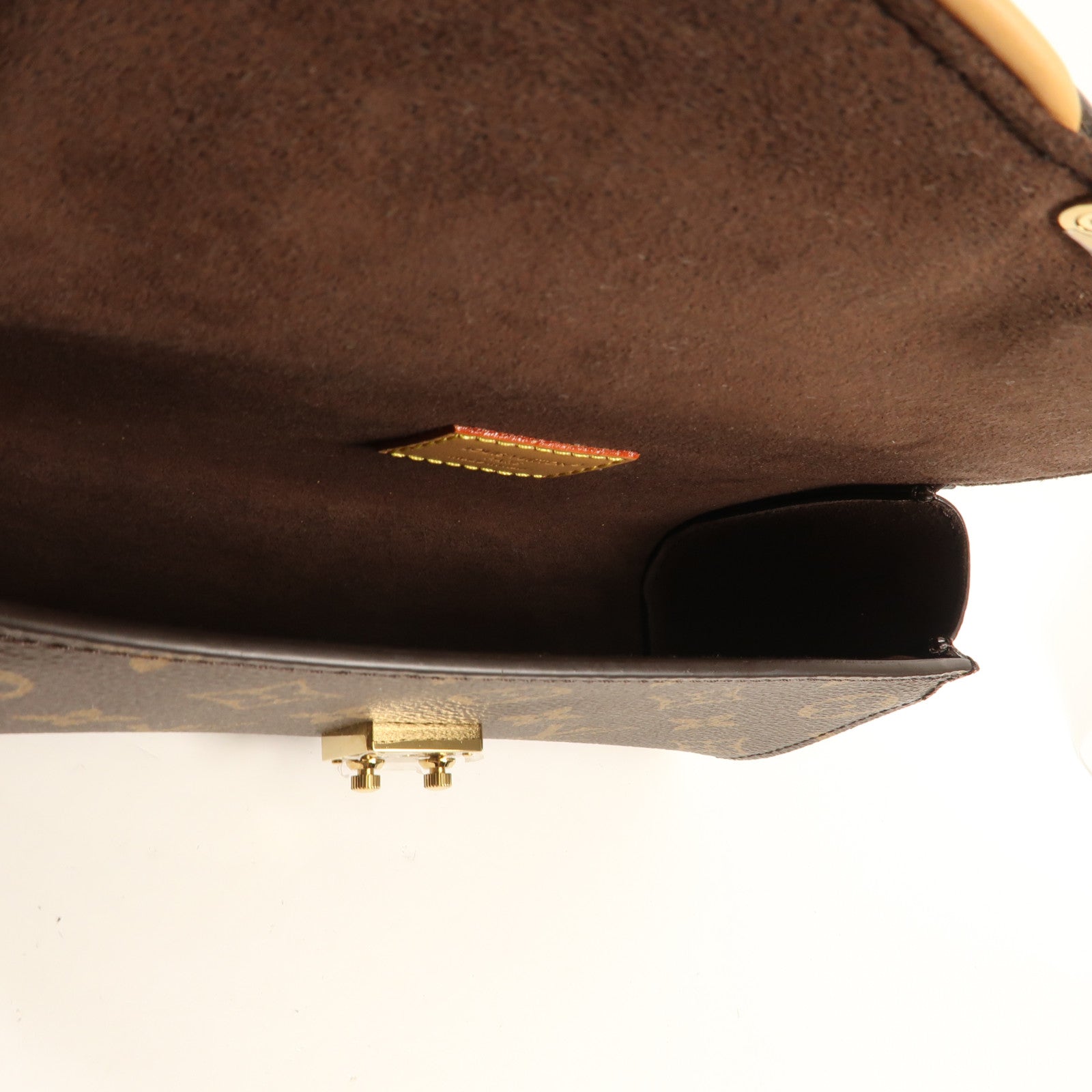 LOUIS VUITTON Monogram Pochette Camille金扣手挽肩背兩用袋
