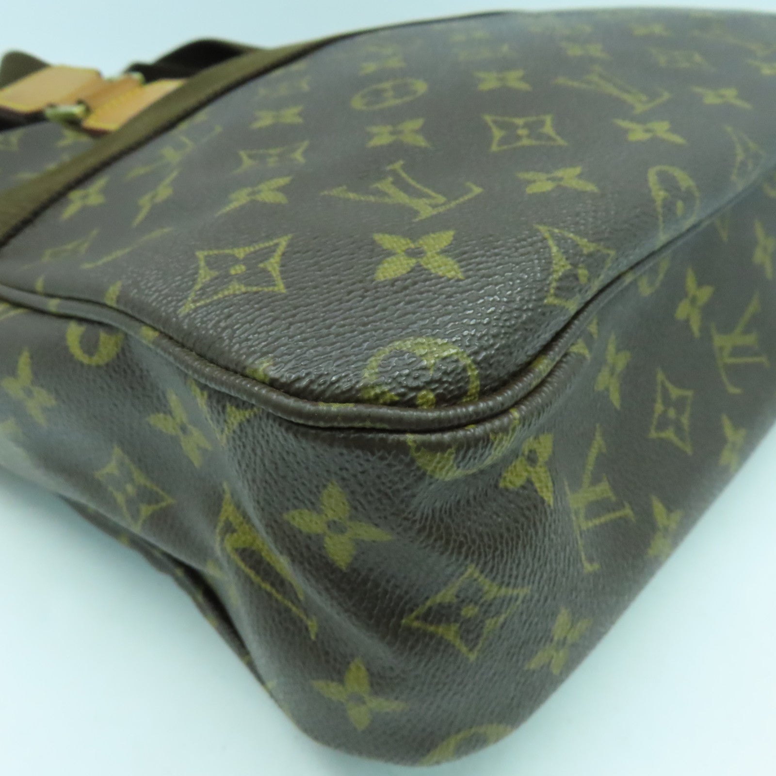 LOUIS VUITTON 【激減優惠】Monogram Sac Bosphore金扣手挽肩背兩用袋啡色