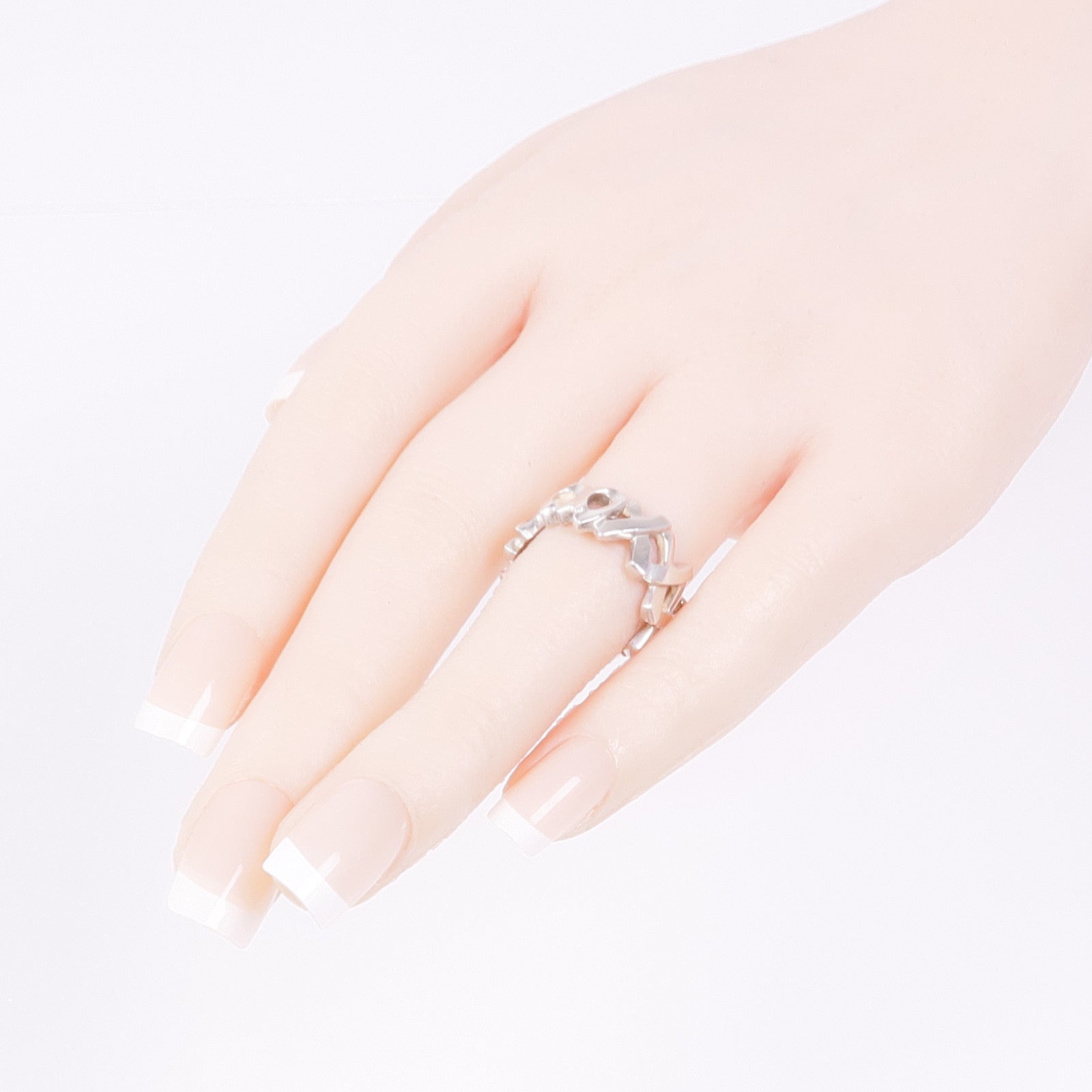 TIFFANY＆CO 925純銀Silver Ring戒指US#5.75