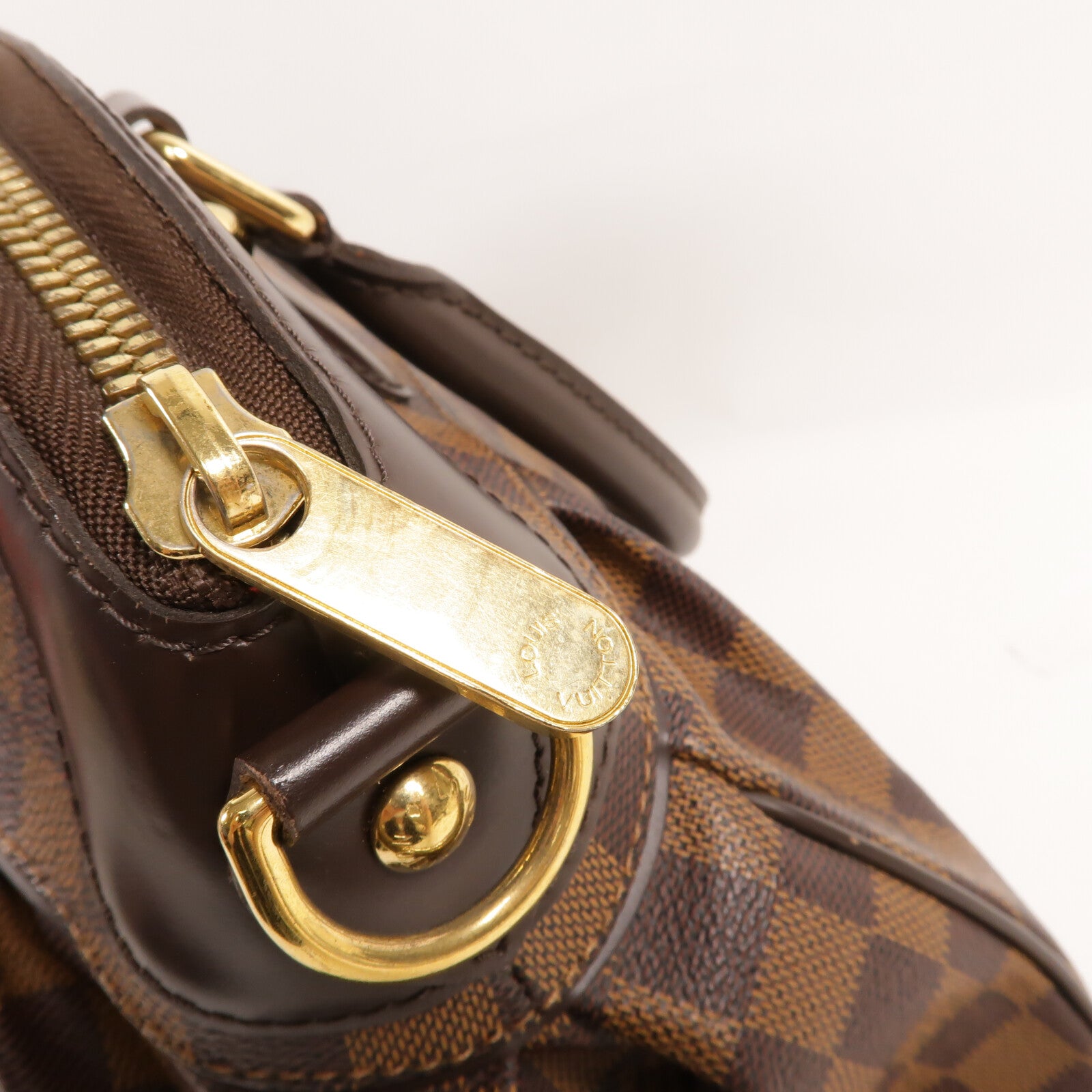 LOUIS VUITTON Damier Trevi GM手挽肩背兩用袋