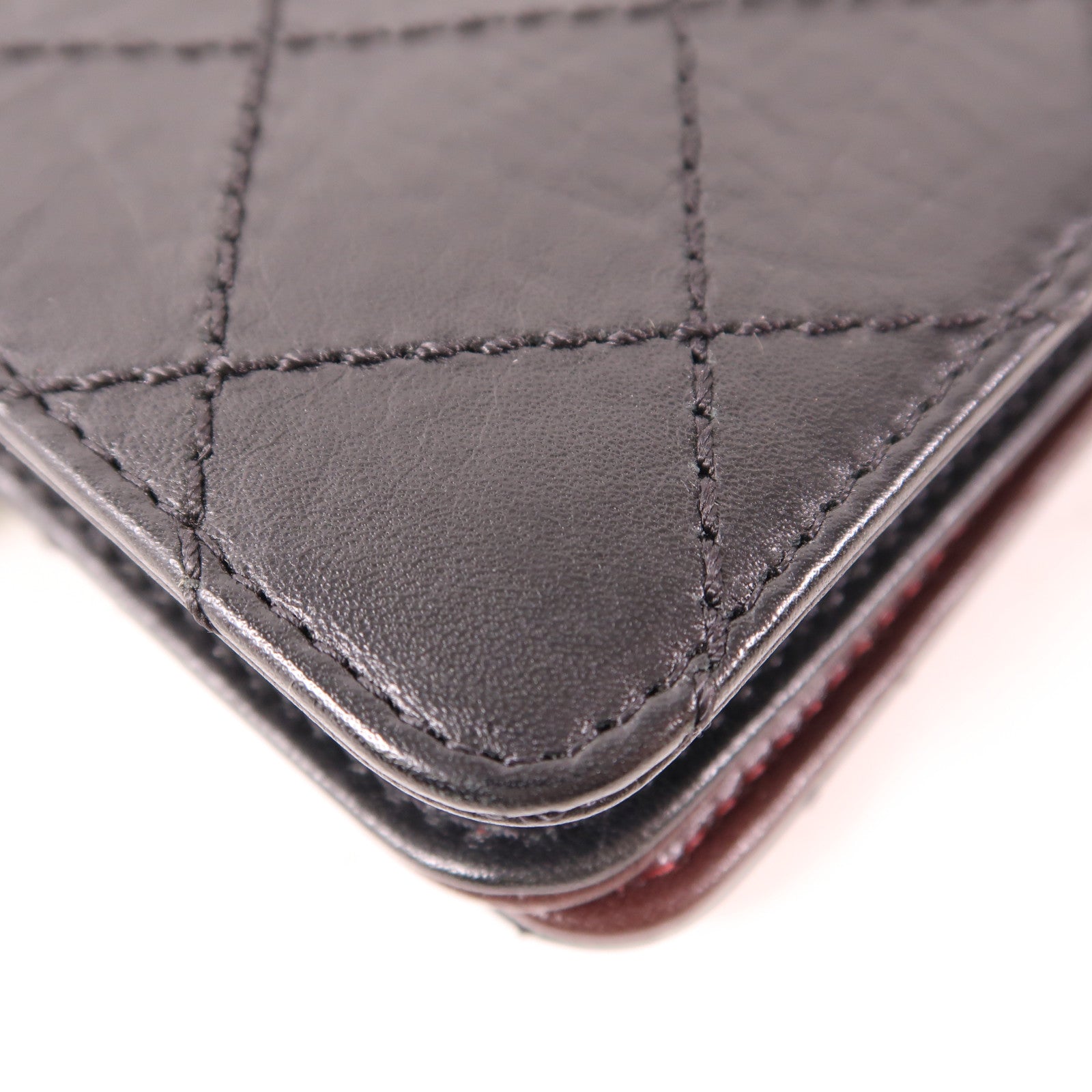 CHANEL 牛皮皮革2.55 Wallet錢包