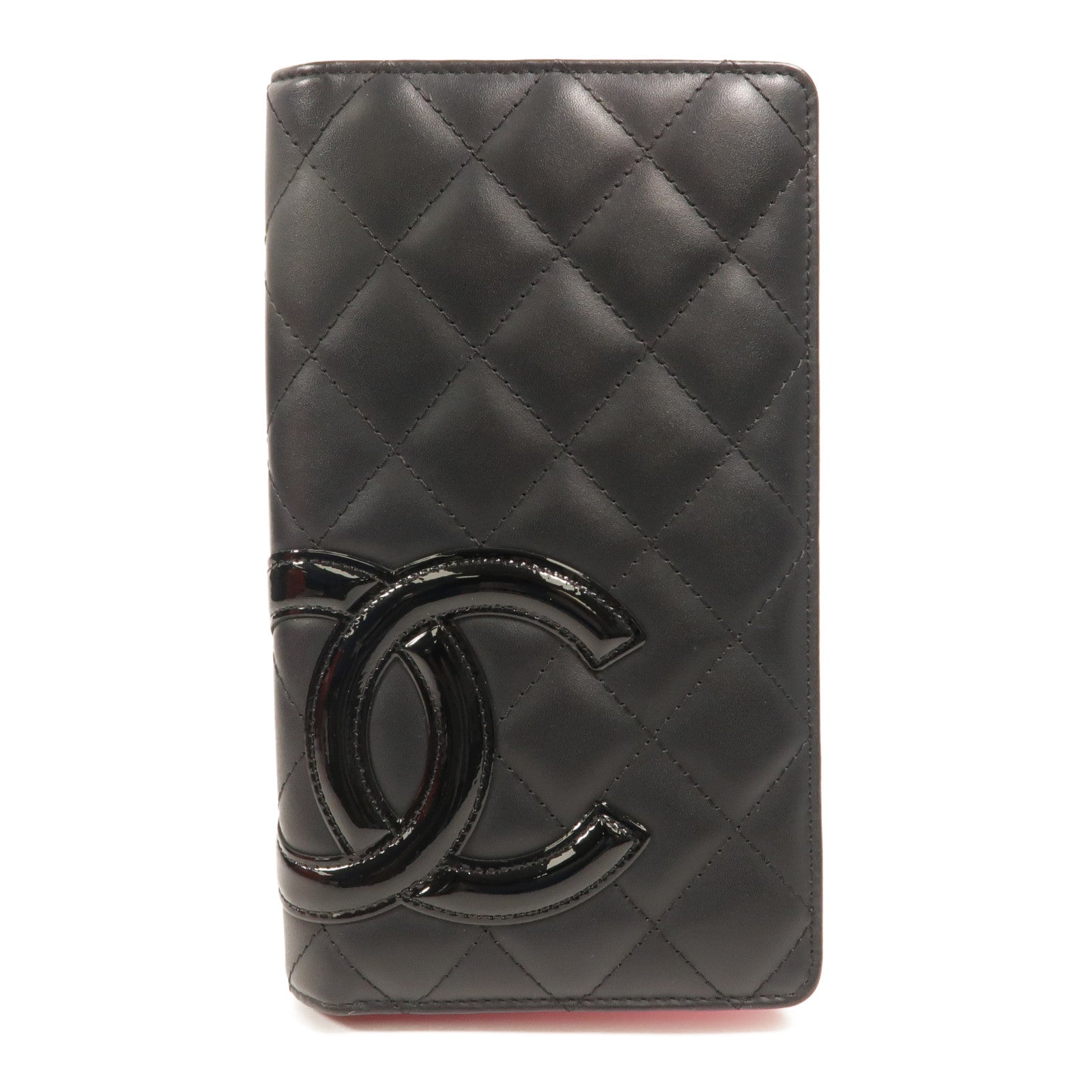 CHANEL 牛皮皮革Cambon Long Wallet長錢包