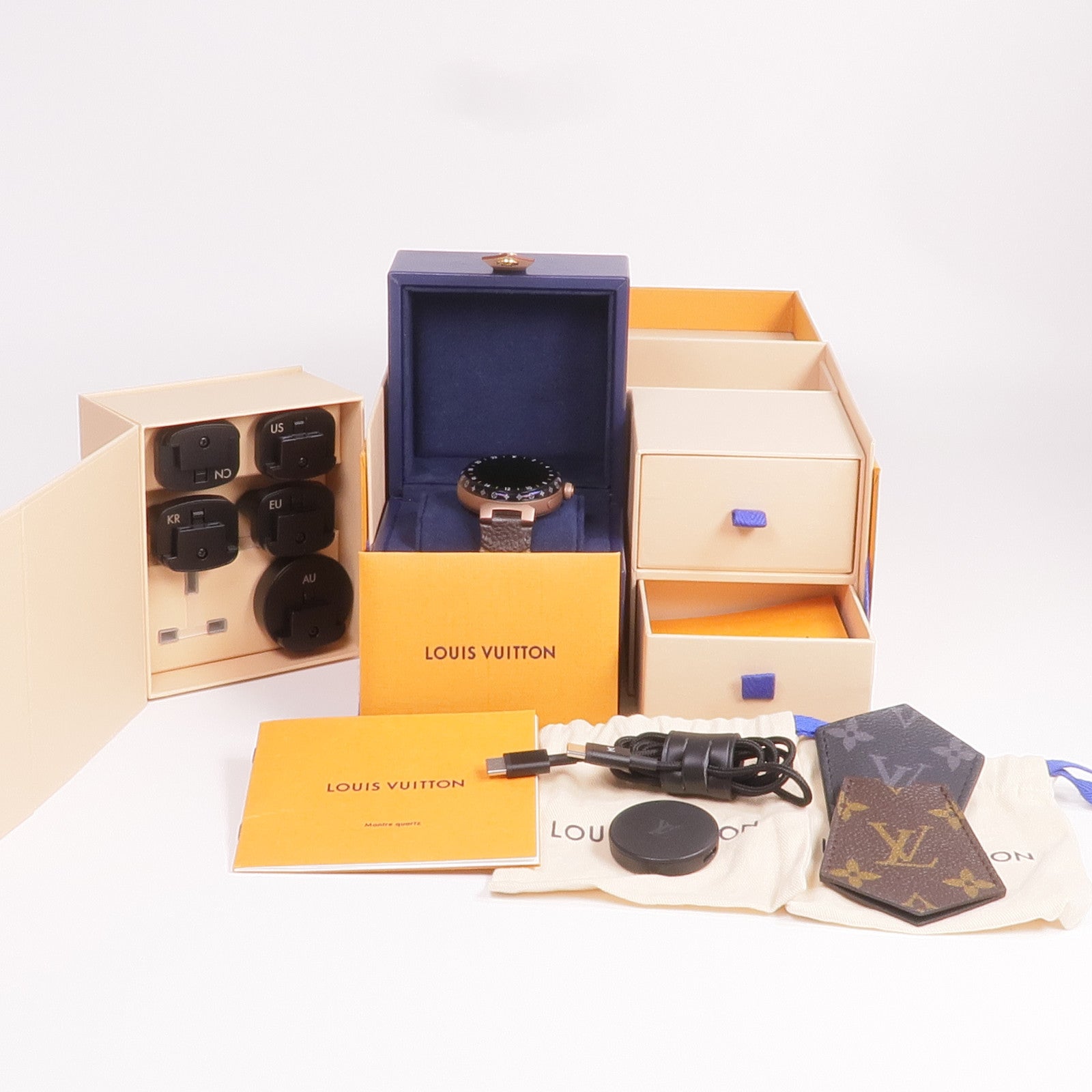 LOUIS VUITTON Tambour Horizon Smart Watch QA02Z