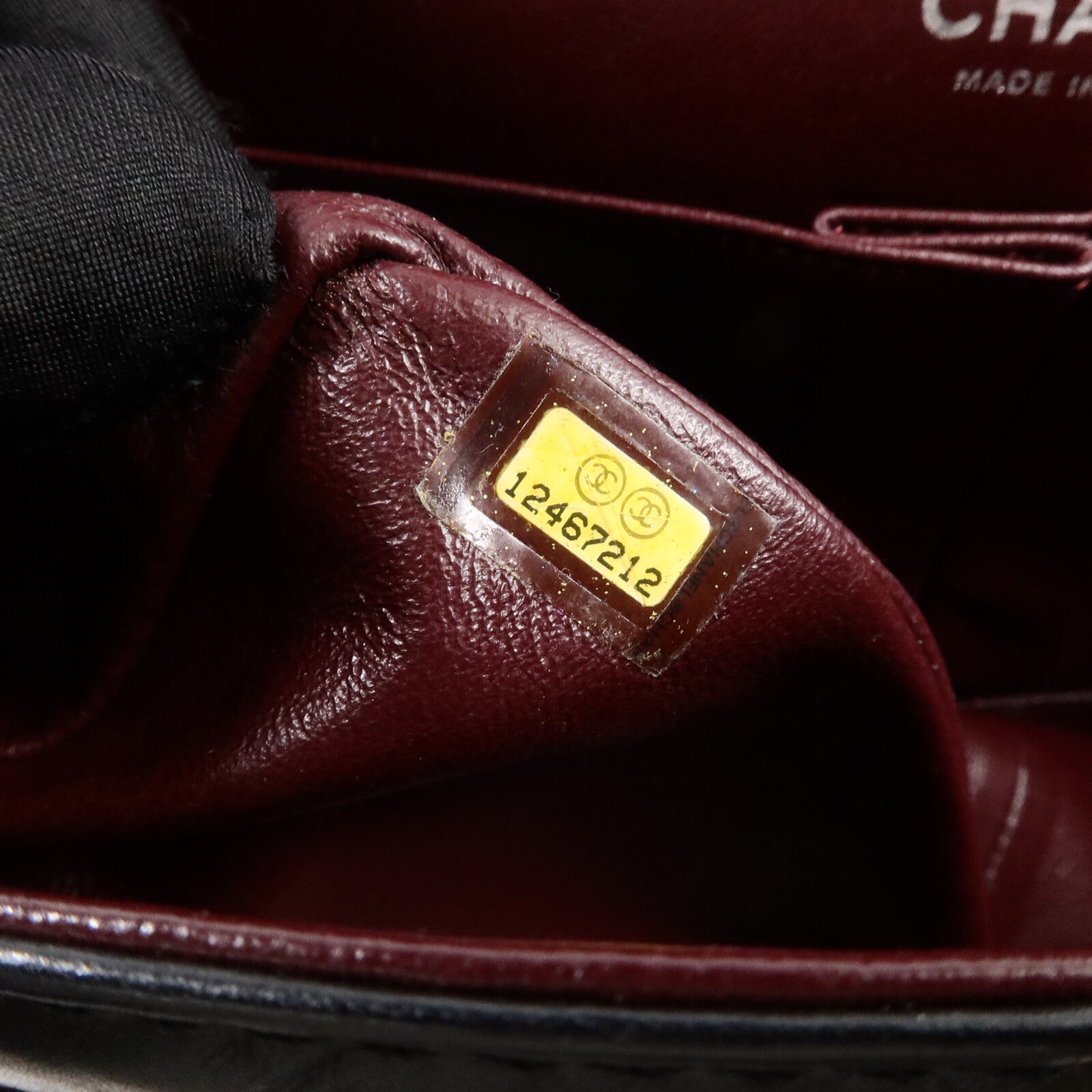 CHANEL 牛皮皮革Chanel 2.55 Large鏈帶肩背袋